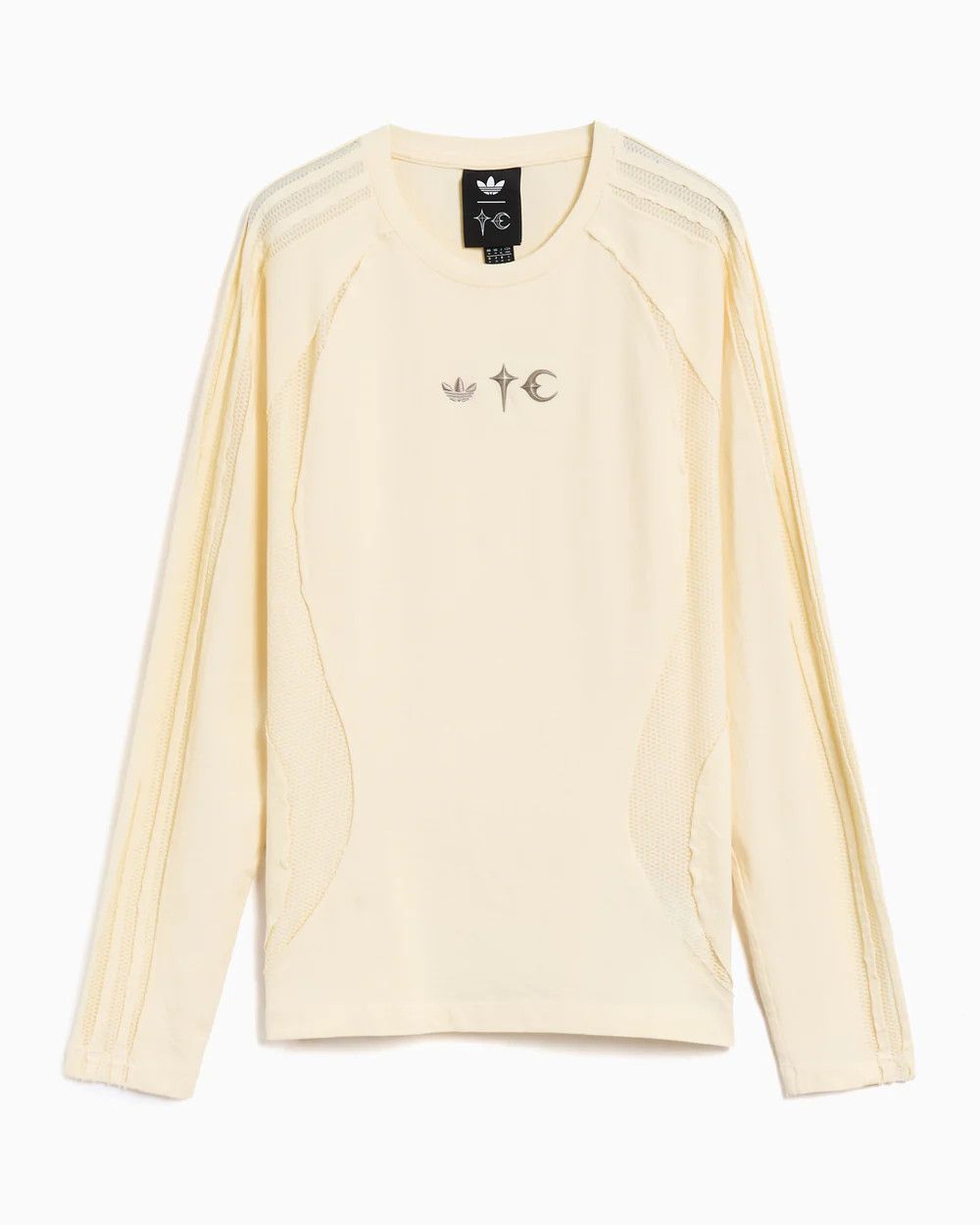 Adidas × Thug Club o1mle0526 Long Sleeve T-Shirt in Cream Size US XXL / EU 58 / 5 - 1 Thumbnail
