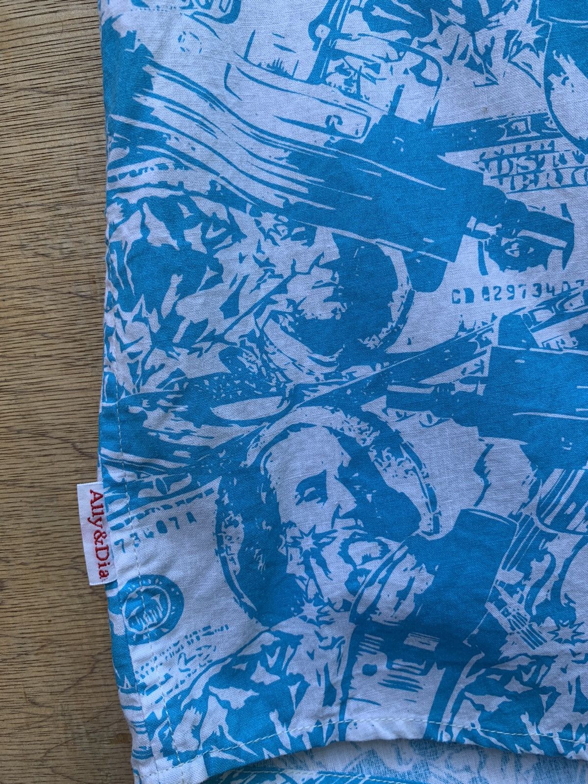 Art Comes First Full Print Dollar Notes Button Ups Shirt by Ally&Dia Size US XL / EU 56 / 4 - 10 Thumbnail