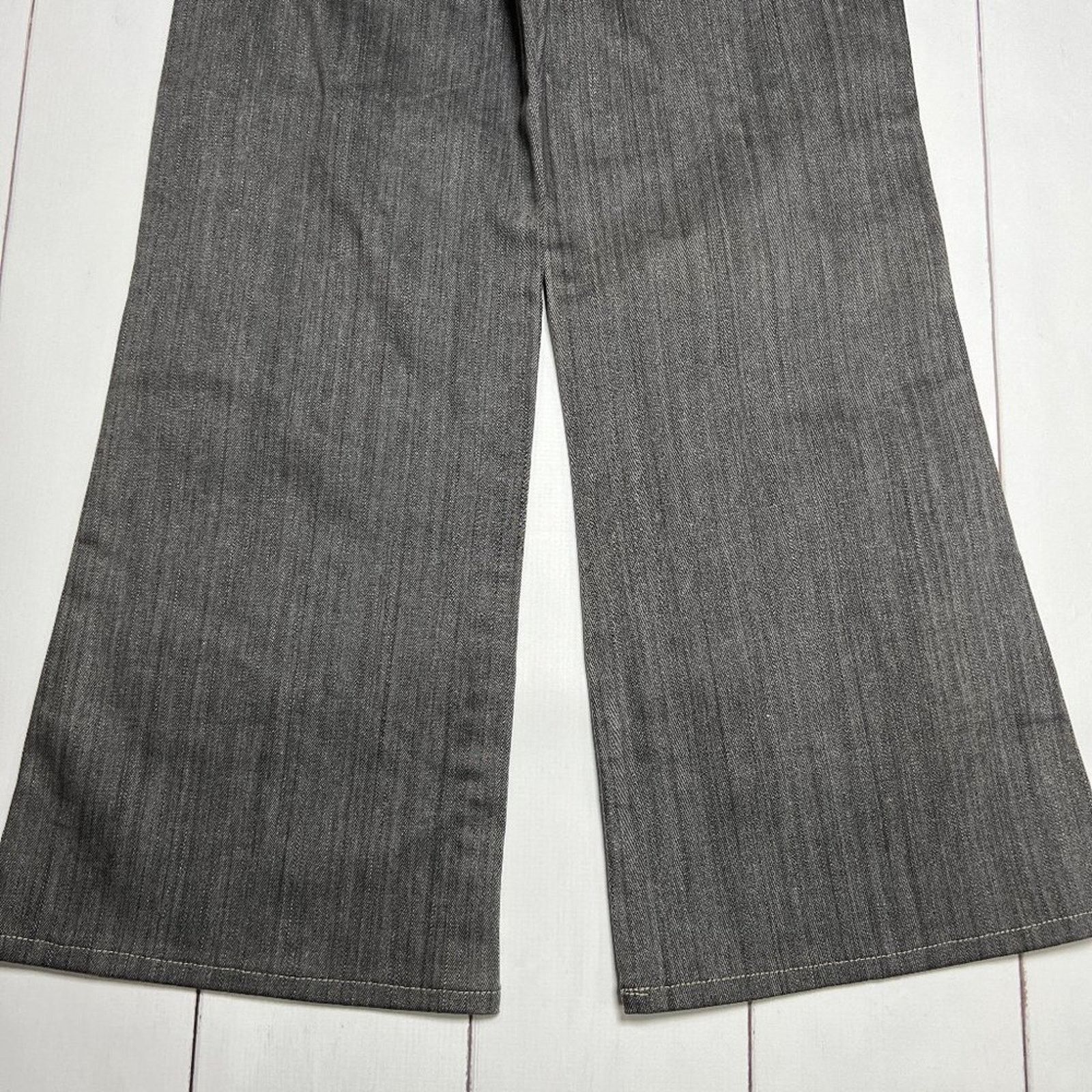 By Malene Birger By Malene Birger Lucette Wide Leg Jeans Gray Size 28 Size 26" / US 2 / IT 38 - 12 Thumbnail