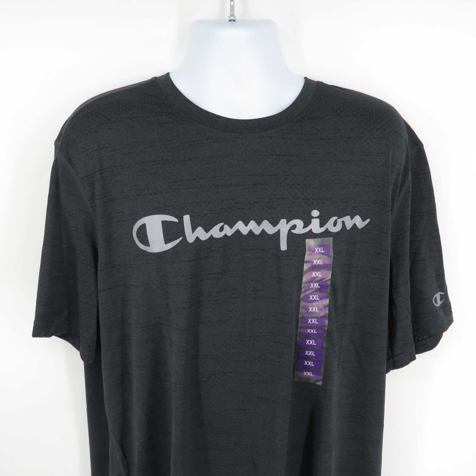 Champion Champion Mens Gray Heather Graphic Logo XXL Short Sleeve Shi Size US XXL / EU 58 / 5 - 3 Thumbnail