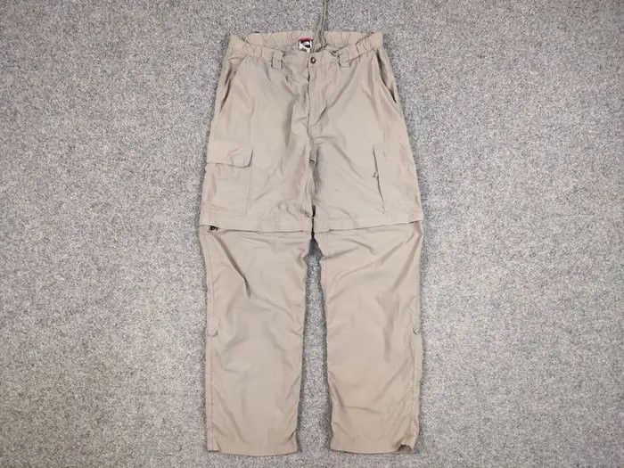 The North Face Vintage 90's The North Face Cargo Beige Track Pants x Shorts Size US 34 / EU 50 - 10 Thumbnail