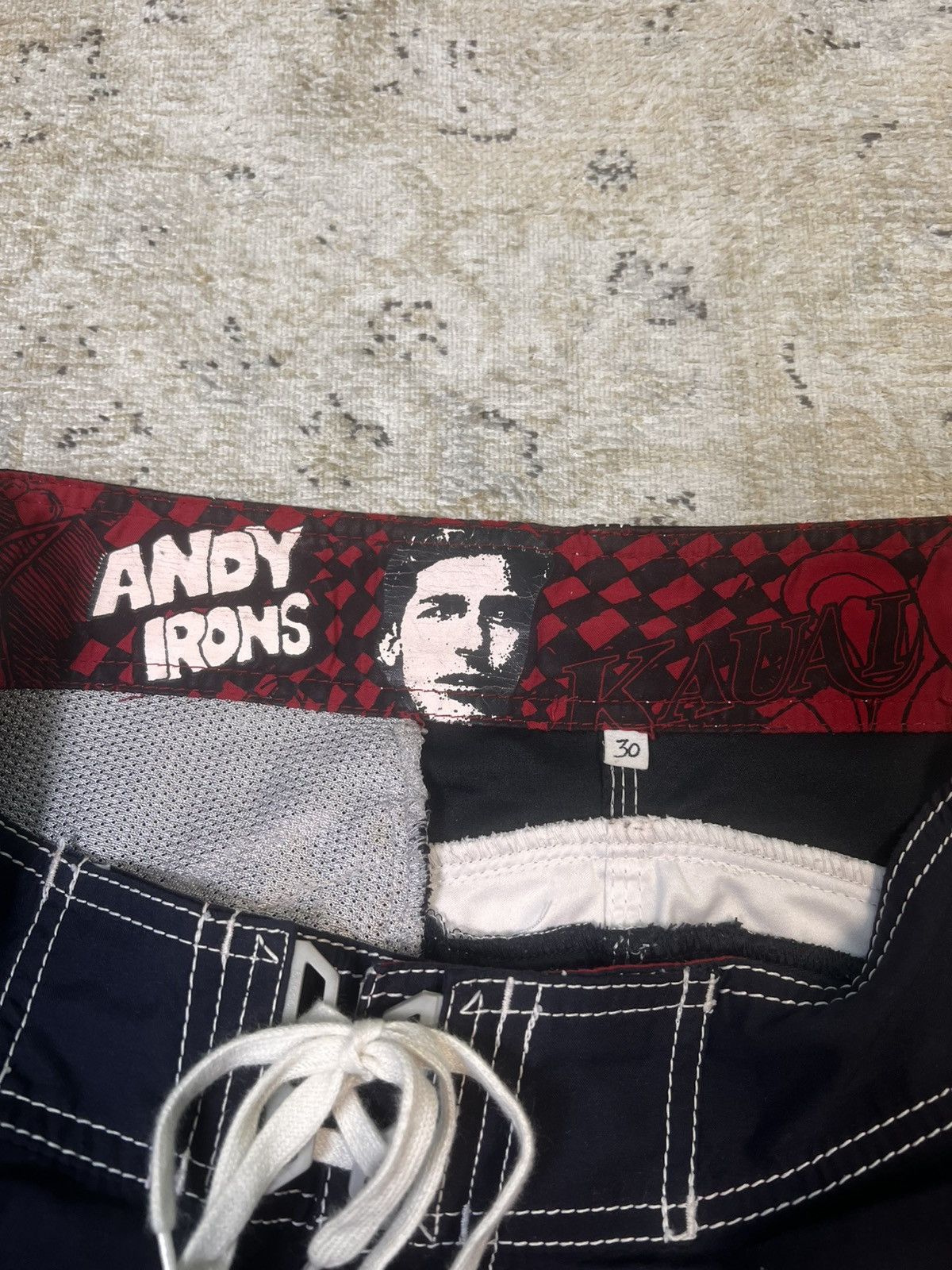 Billabong Billabong Andy Irons Kauai Boardshorts Size US 30 / EU 46 - 3 Thumbnail