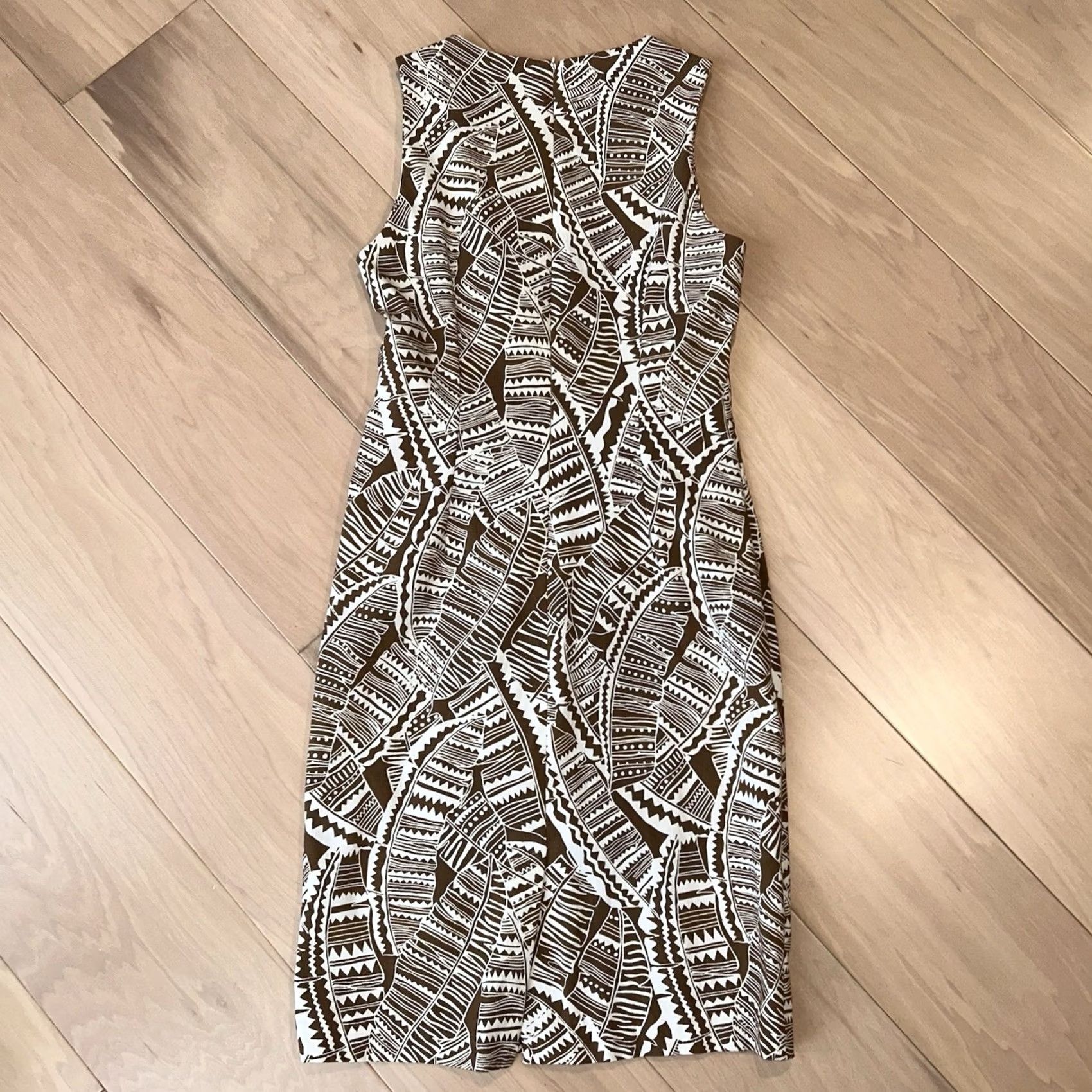 J.McLaughlin J. McLaughlin Anne Midi Floral Dress Sleeveless Zip Back Women’s 6 Size M / US 6-8 / IT 42-44 - 2 Thumbnail