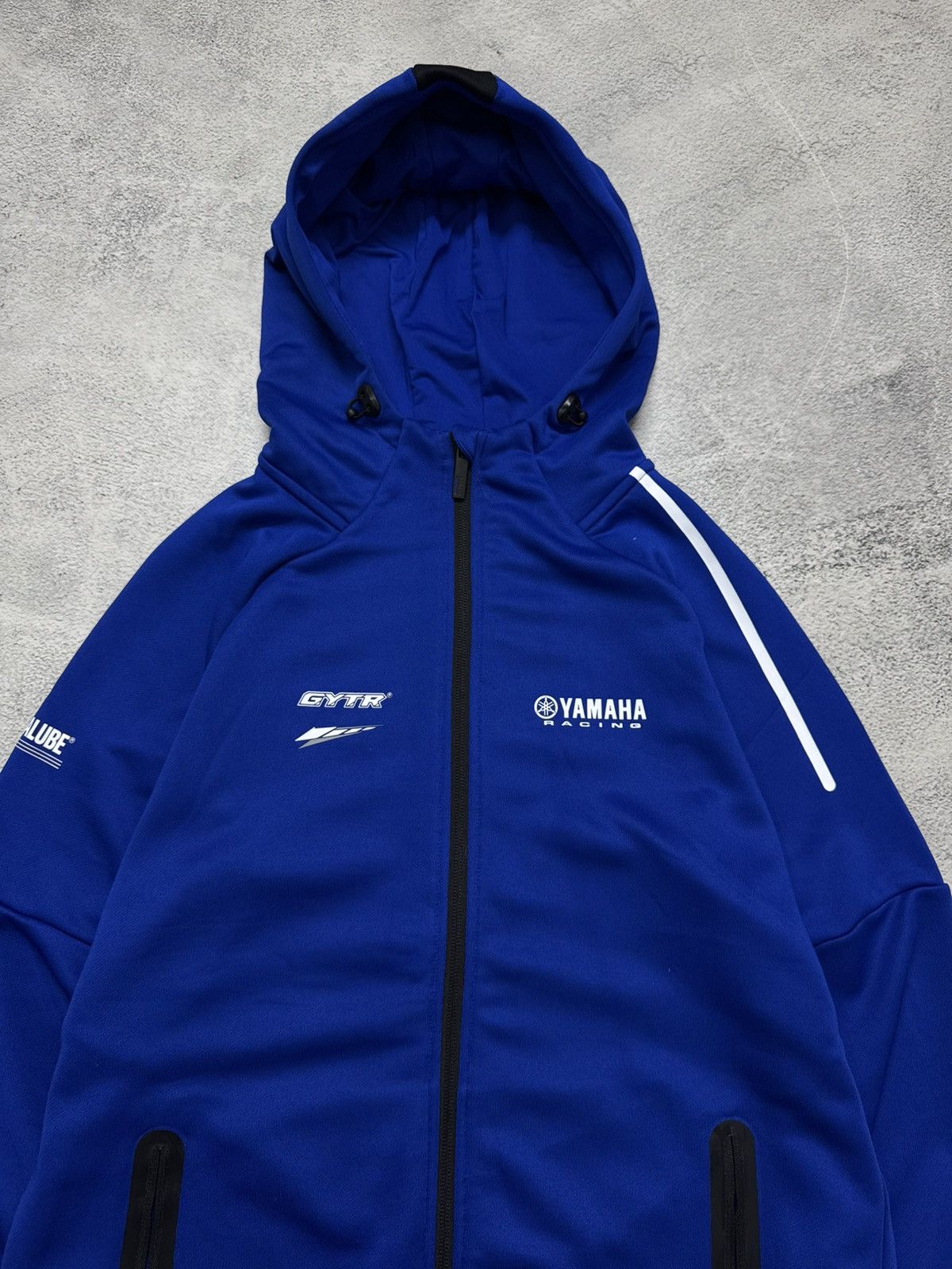 Yamaha Vintage Y2k Yamaha💙 Factory Racing Print Zip Sweatshirt Size US M / EU 48-50 / 2 - 3 Thumbnail