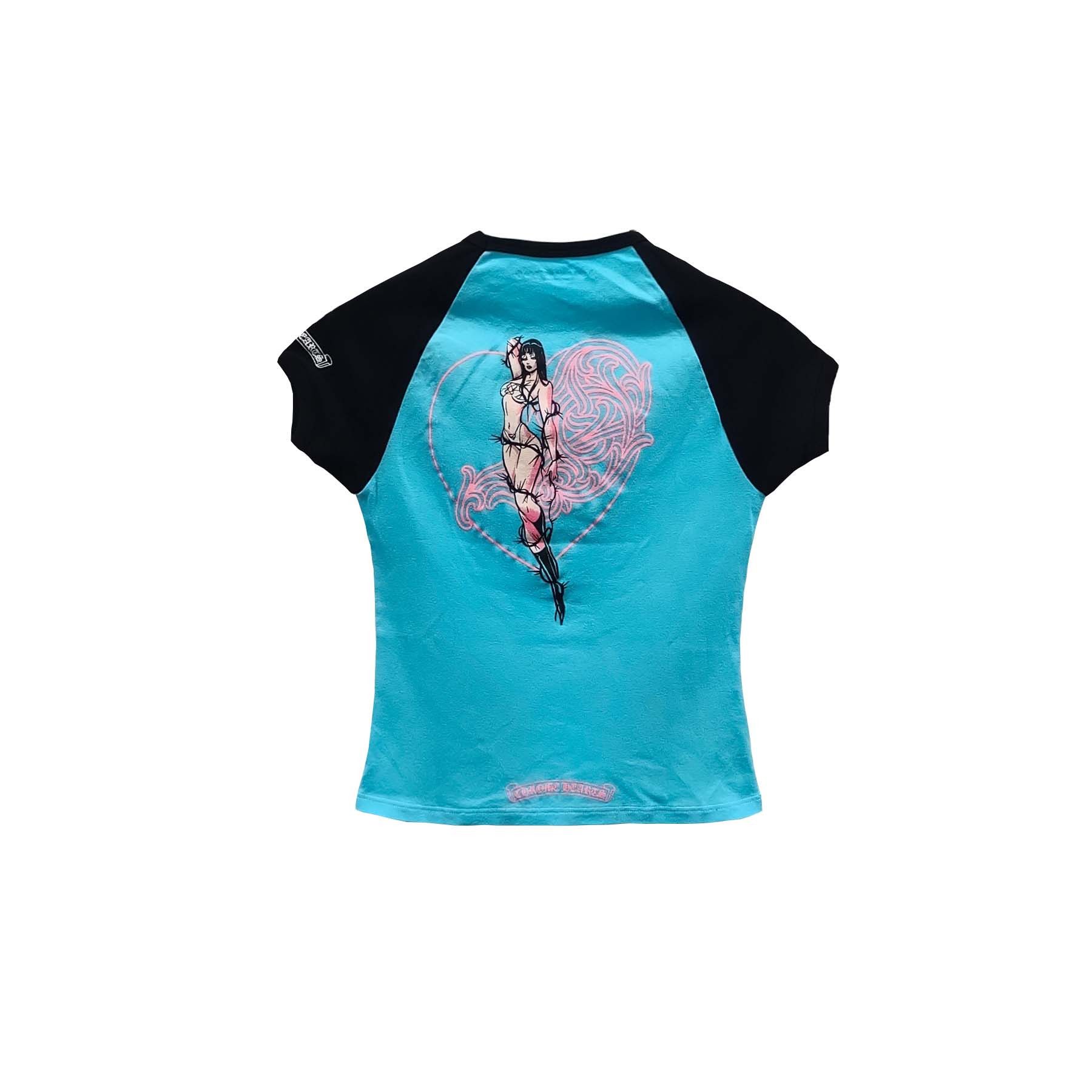 Chrome Hearts Chrome Hearts Comic Splicing Baby Shirt Size M / US 6-8 / IT 42-44 - 2 Thumbnail