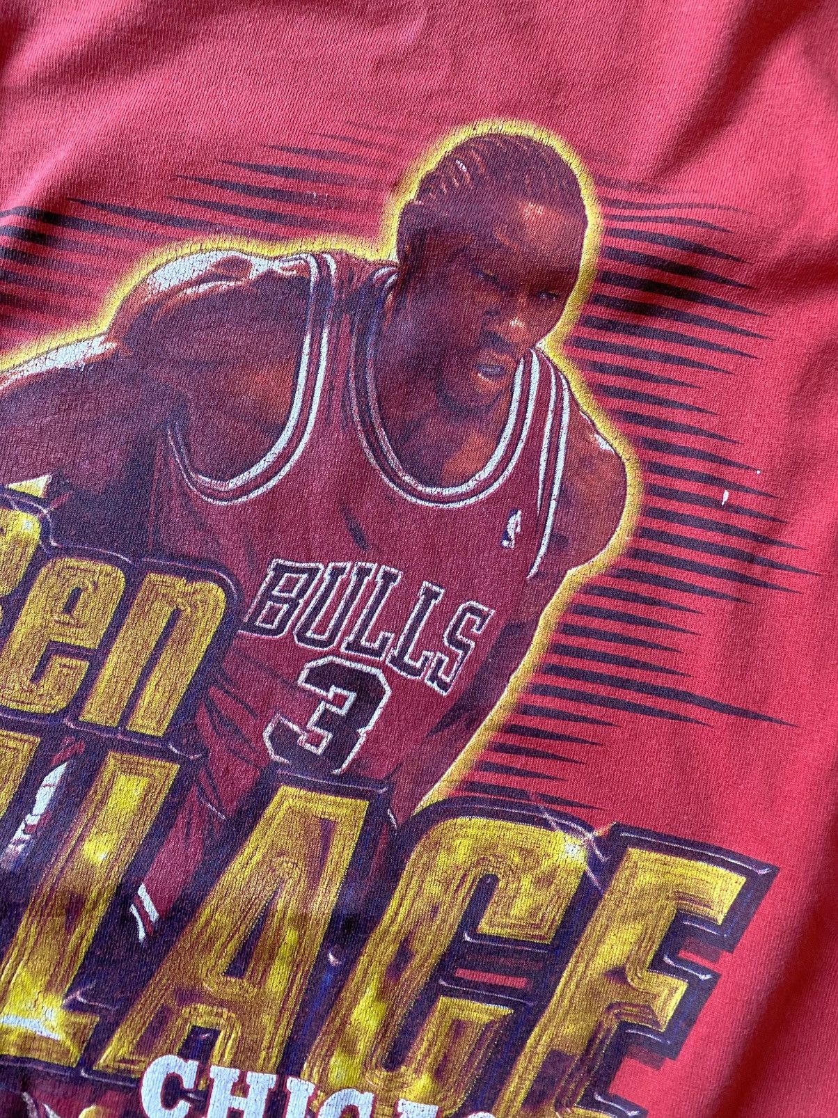 NBA Vintage NBA Ben Wallace Chicago Bulls T-Shirt Size US XL / EU 56 / 4 - 3 Thumbnail