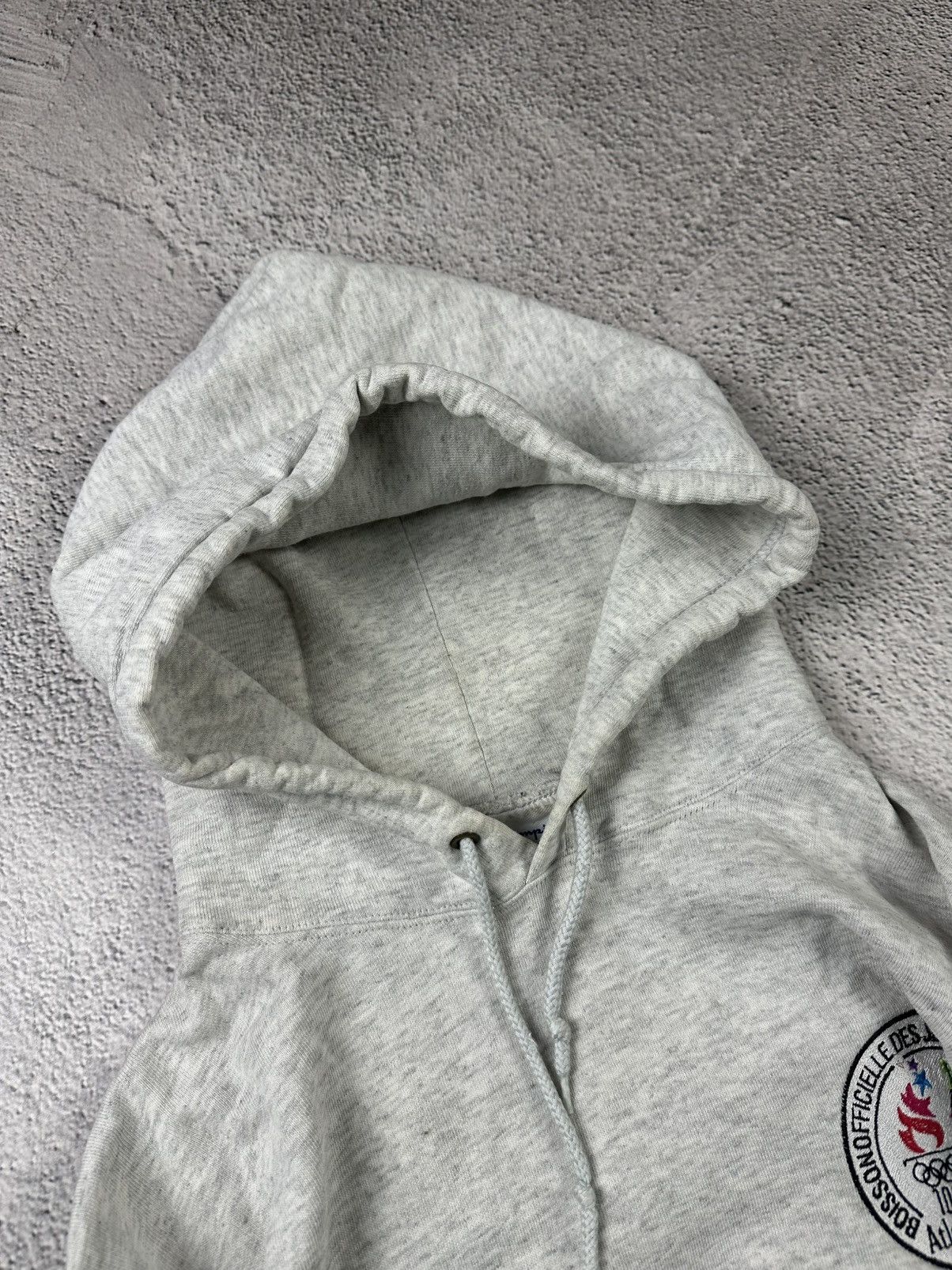 Champion Vintage Champion Atlanta 1996 Olympic Hoodie Grey USA Washed Size US XL / EU 56 / 4 - 9 Thumbnail