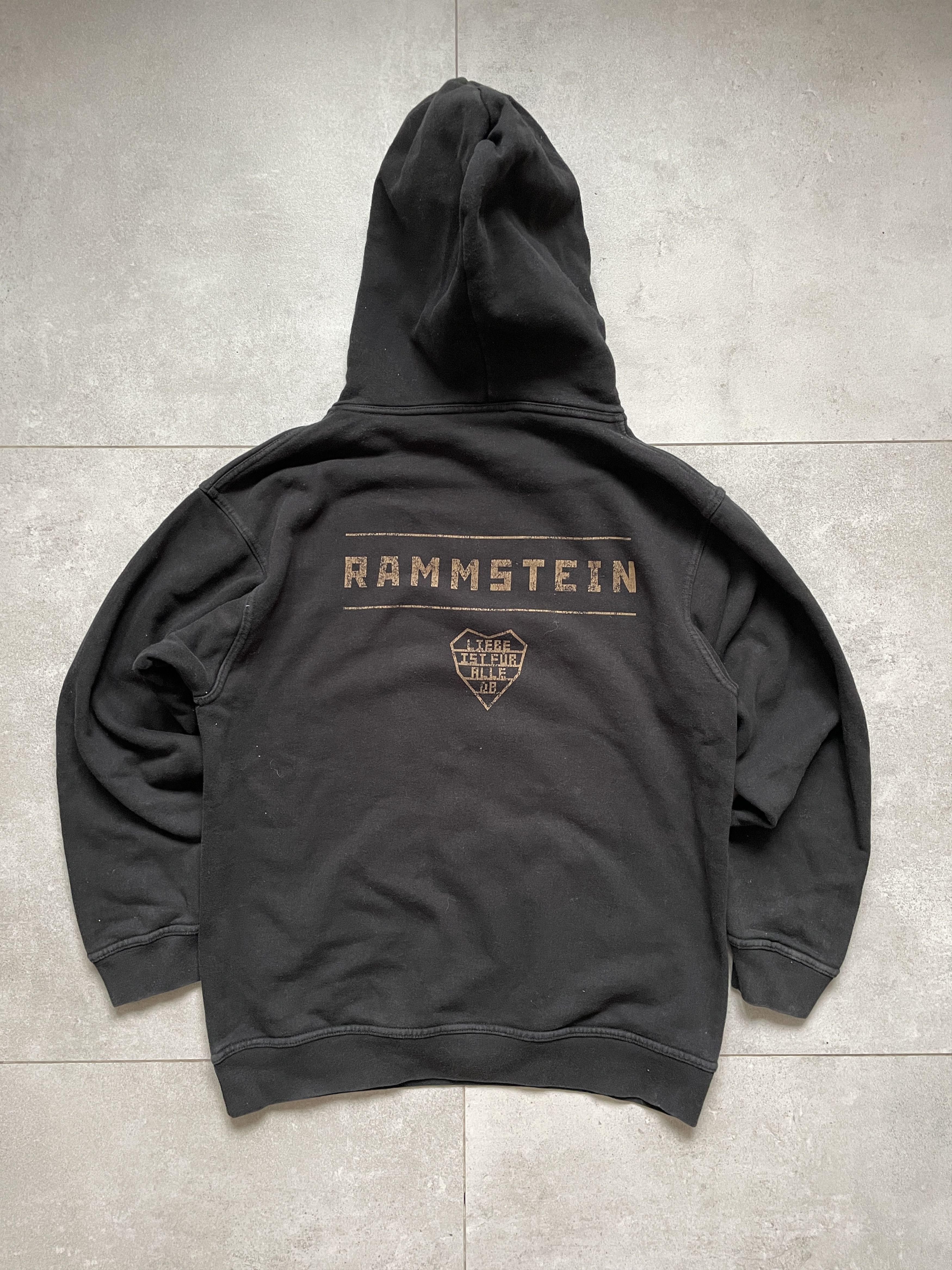 Band Tees Y2K RAMMSTEIN ROSENROT BLACK WASHED BAND TEE Size US M / EU 48-50 / 2 - 2 Thumbnail
