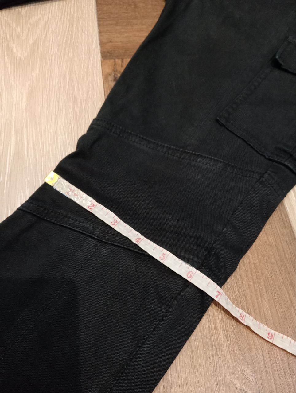 BUFFALO BOBS BUFFALO BOBS CRYSTAL ANKLE ZIP CARGO PANTS - BLACK Size US 33 - 17 Thumbnail
