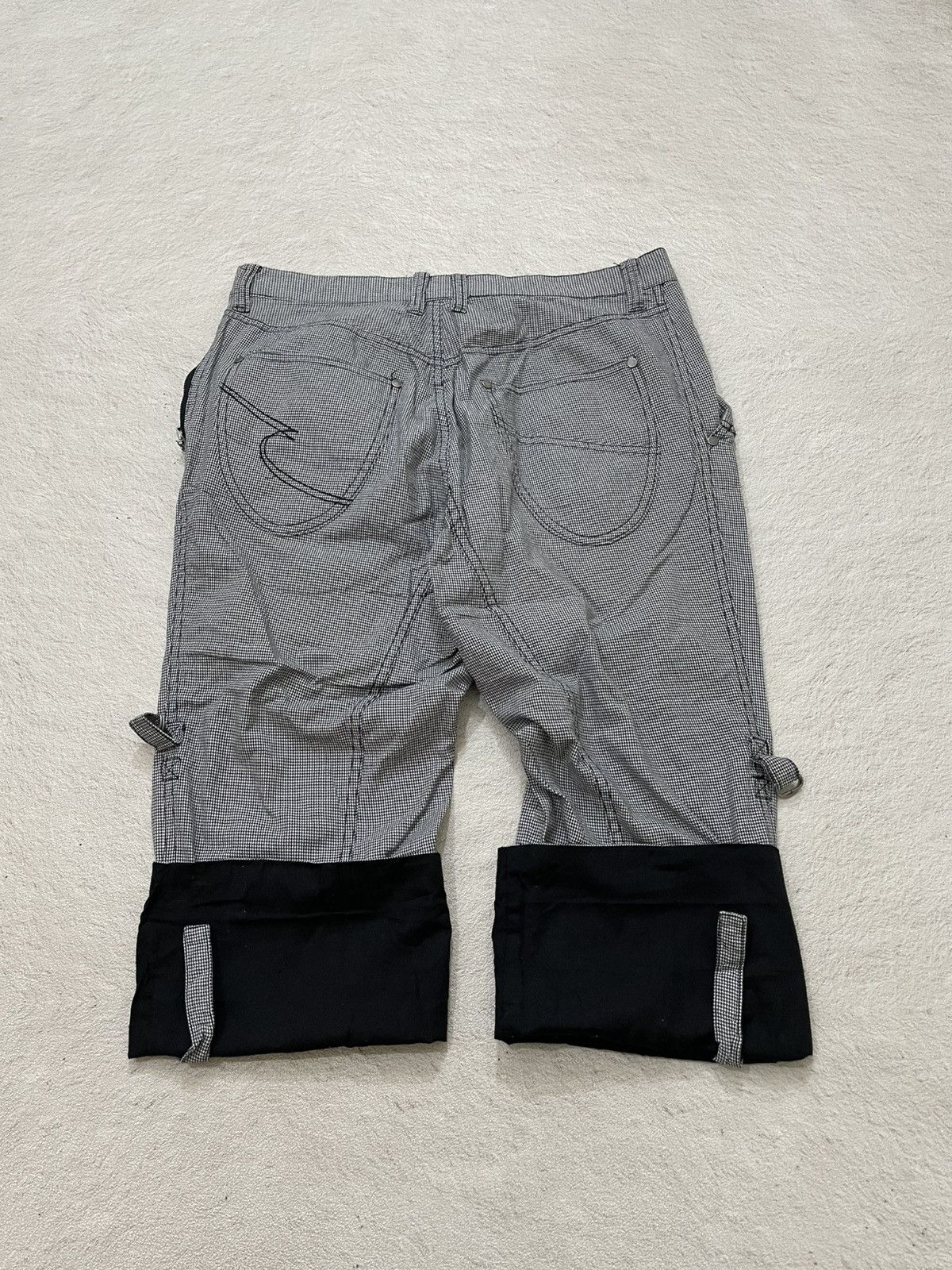 semanticdesign Semantic Archive Technical Plaid Pants with Padded Hem Y2K Size US 31 - 7 Thumbnail