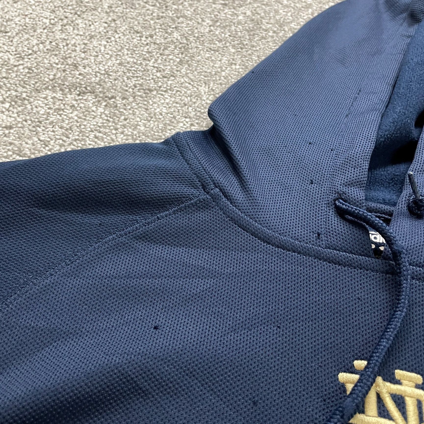 Adidas Adidas Clima Warm Hoodie Pullover Men M Navy Blue Sports Logo Pullover Hoodie Size US M / EU 48-50 / 2 - 5 Thumbnail