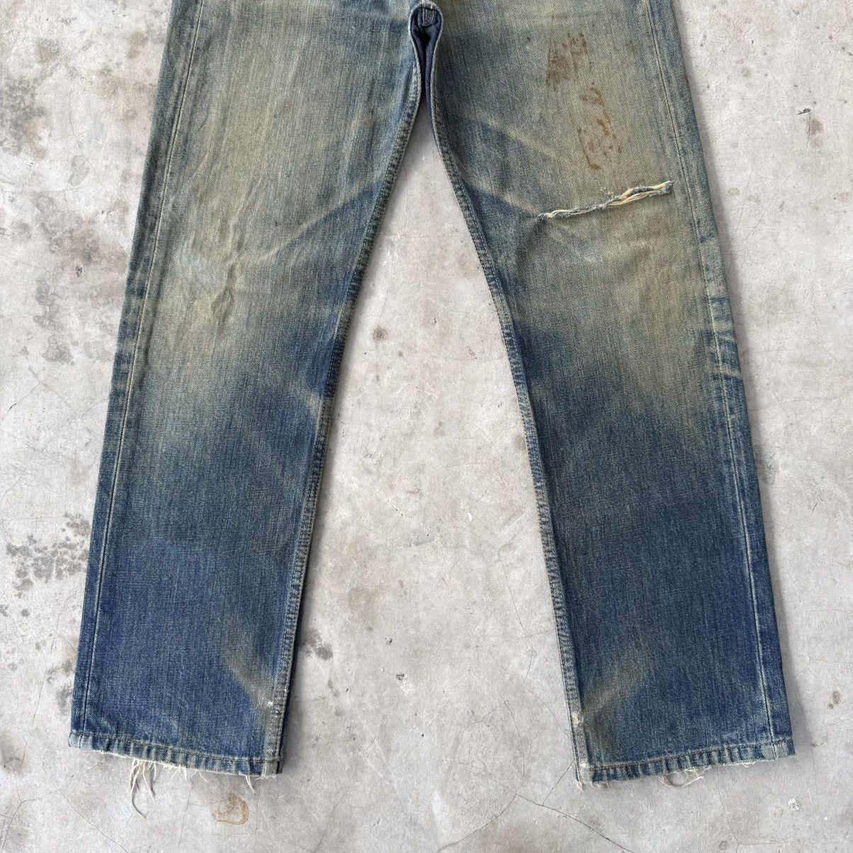 Levi's Vintage Clothing W30 Vintage Levi's 501 Rusty Button Fly Denim Jean Size US 30 / EU 46 - 4 Thumbnail