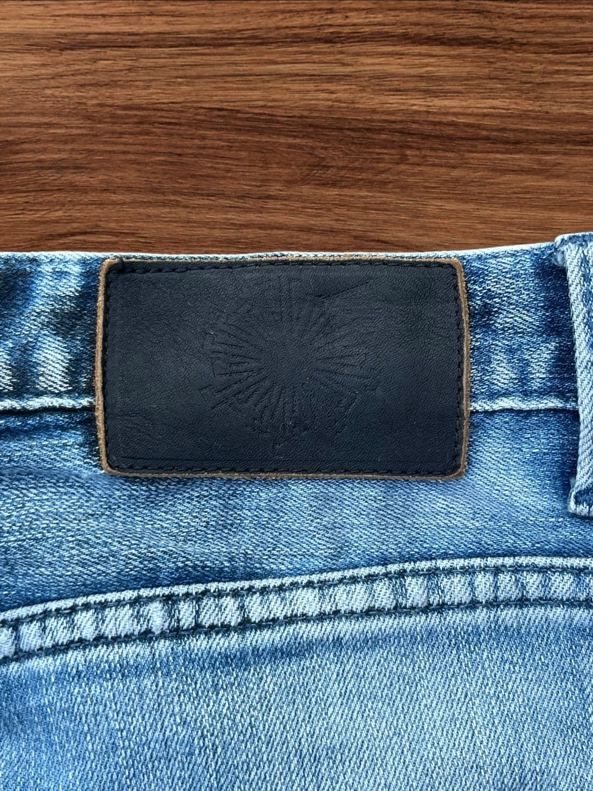 Japanese Brand × Tornado Mart Vintage Japanese Brand Tornado Mart Black Stain Whisker Jean Size US 30 / EU 46 - 5 Thumbnail