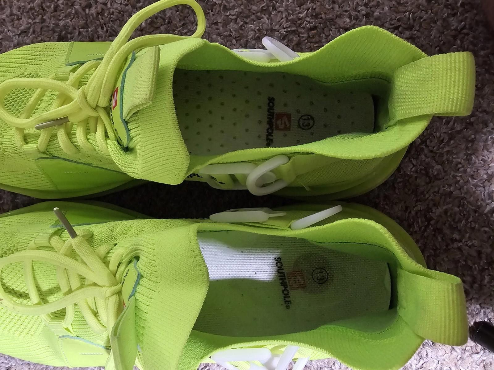 Southpole Southpole Athletic Shoes Men's Size 13 Rare NEON Green! Size US 13 / EU 46 - 7 Thumbnail
