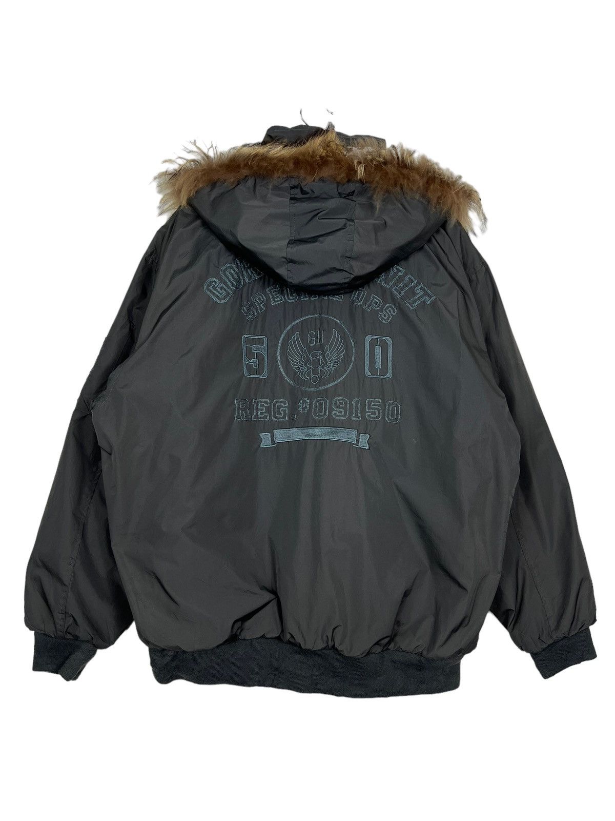 🔥 G UNIT FAUX FUR HOODIE BOMBER JACKET