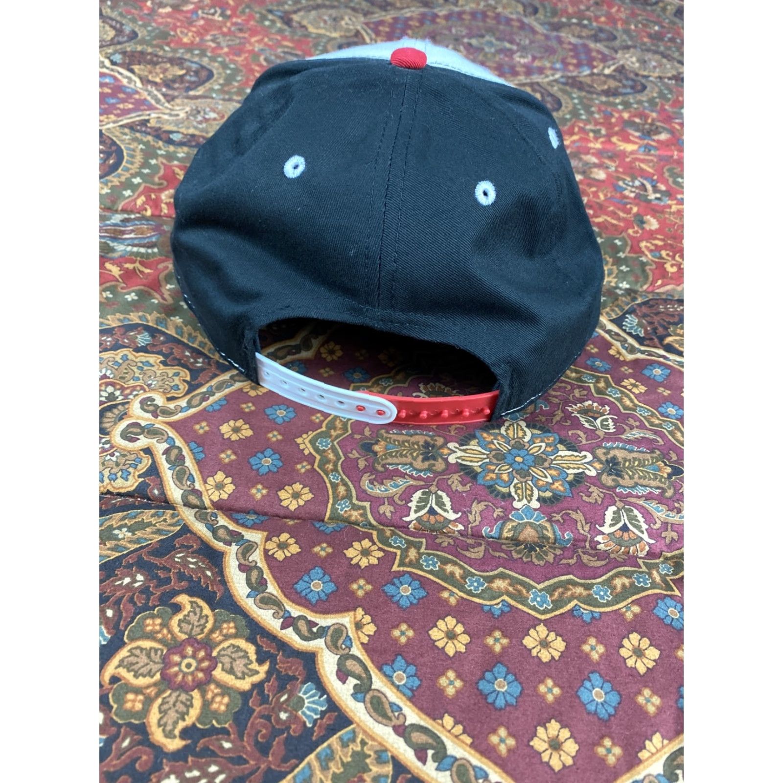 New Era New Era Chicago Bulls NBA Snapback Hat Cap Throwback script Basketball Men Adjustable Multicolor Cap Size ONE SIZE - 3 Thumbnail