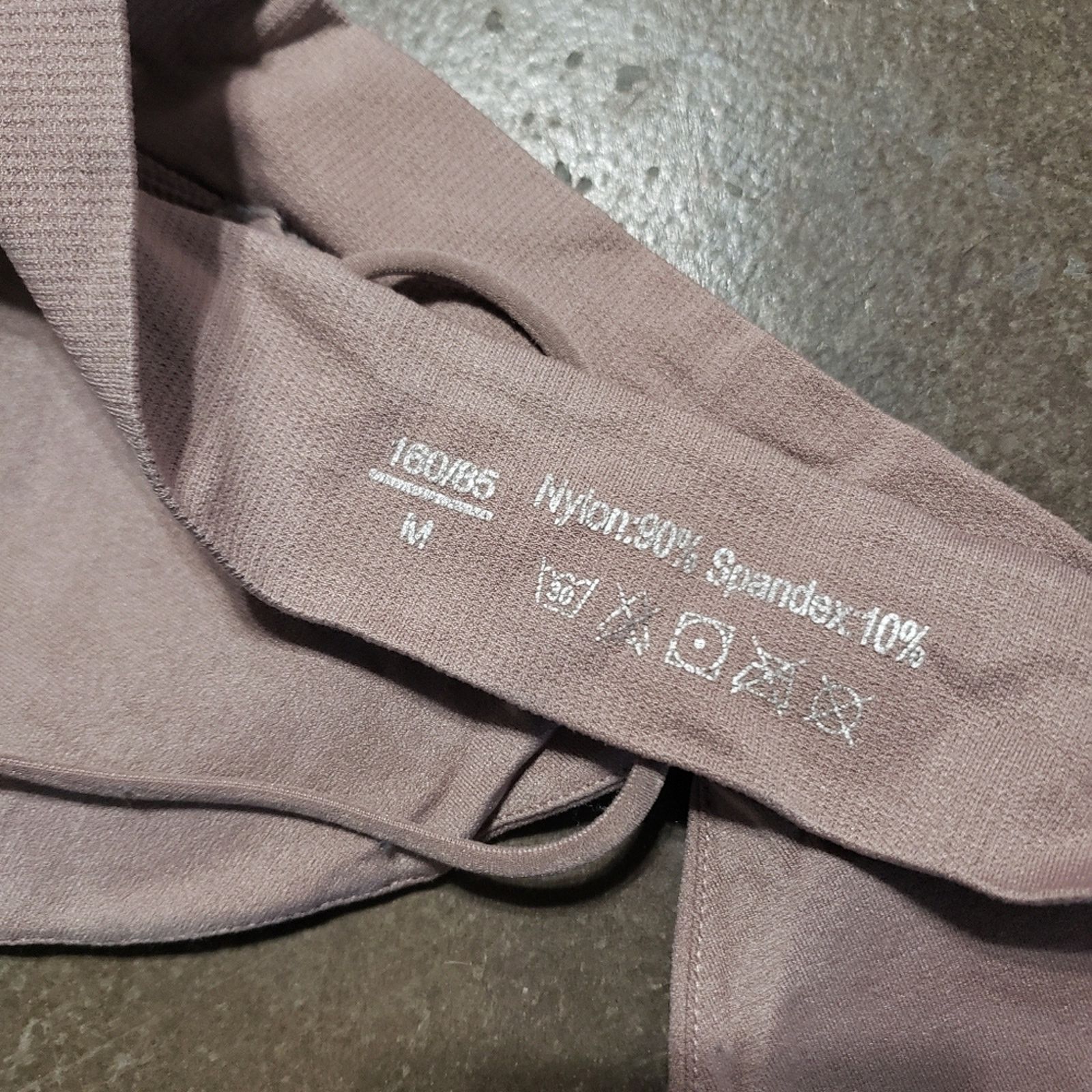 Other Light Chocolate V Cut Sport Bra Size ONE SIZE - 3 Thumbnail