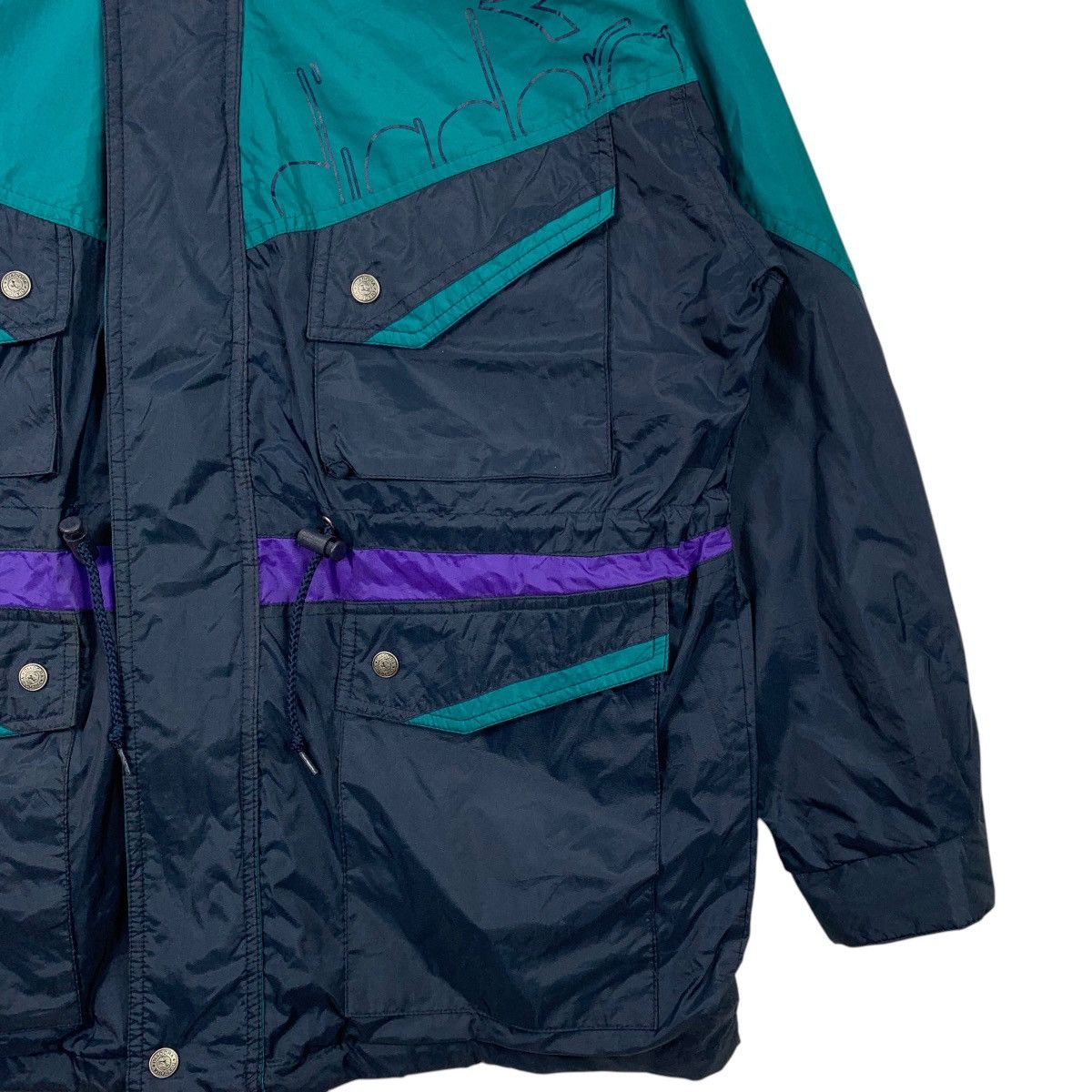 Diadora × Vintage Vintage DIADORA Italian Designer Sportswear Big Logo Jacket Size US M / EU 48-50 / 2 - 6 Thumbnail