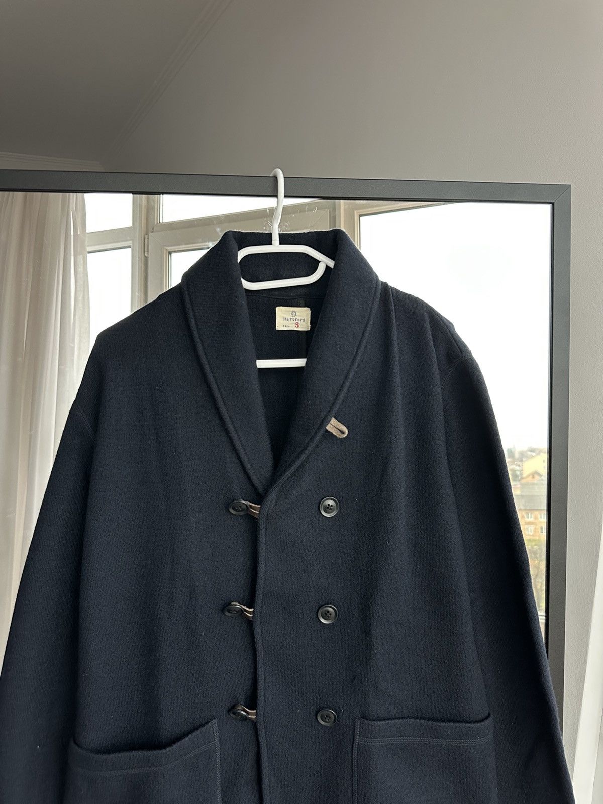Vintage Hartford Wool Shawl Collar Cardigan Mens Jacket Sz S Size S / US 4 / IT 40 - 3 Thumbnail