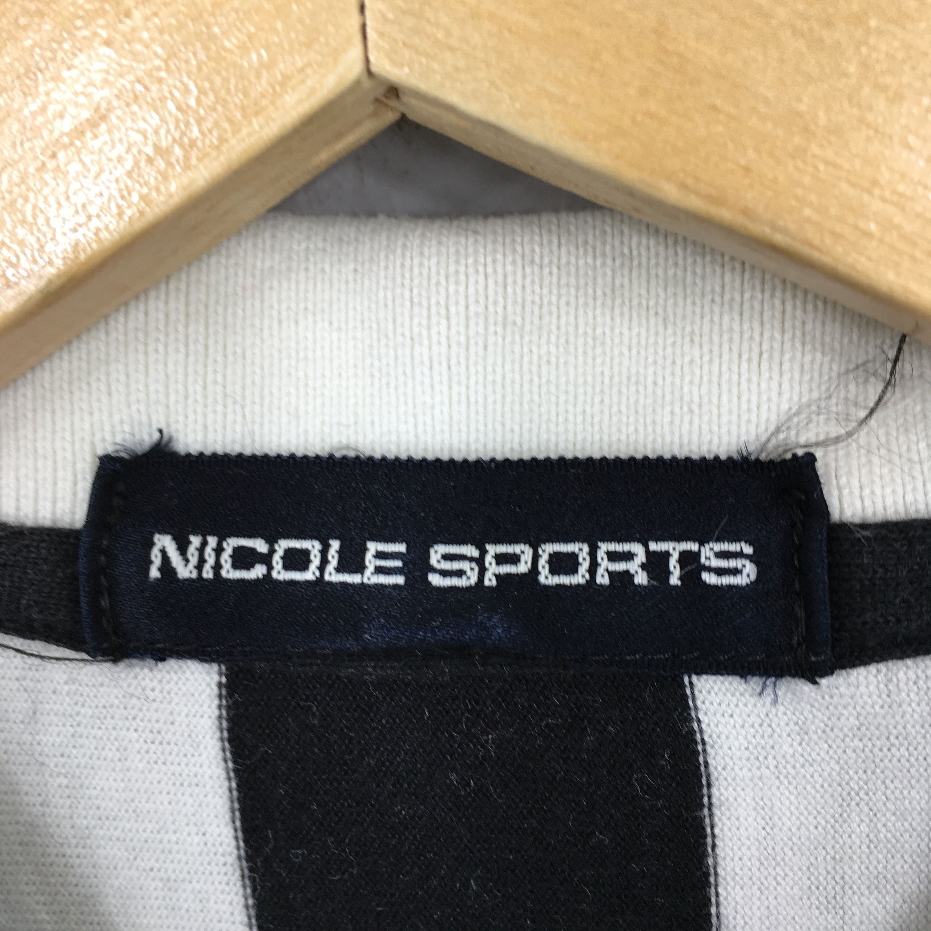 Nicole Club Vintage Nicole Club Sports Stripes Polo Shirt Small Size US S / EU 44-46 / 1 - 5 Thumbnail