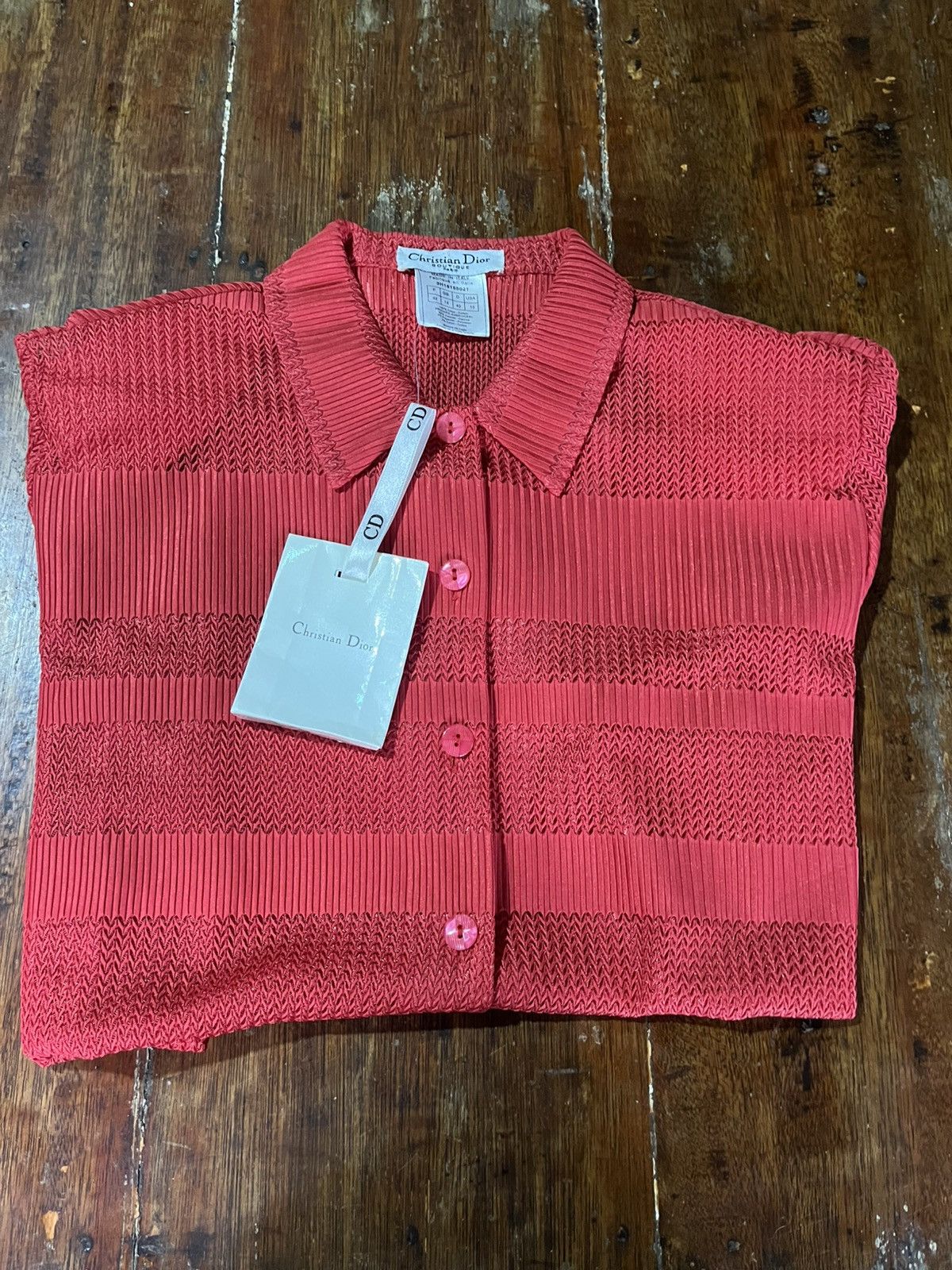 Christian Dior Monsieur Christian dior pleated beach polo Size US M / EU 48-50 / 2 - 4 Thumbnail