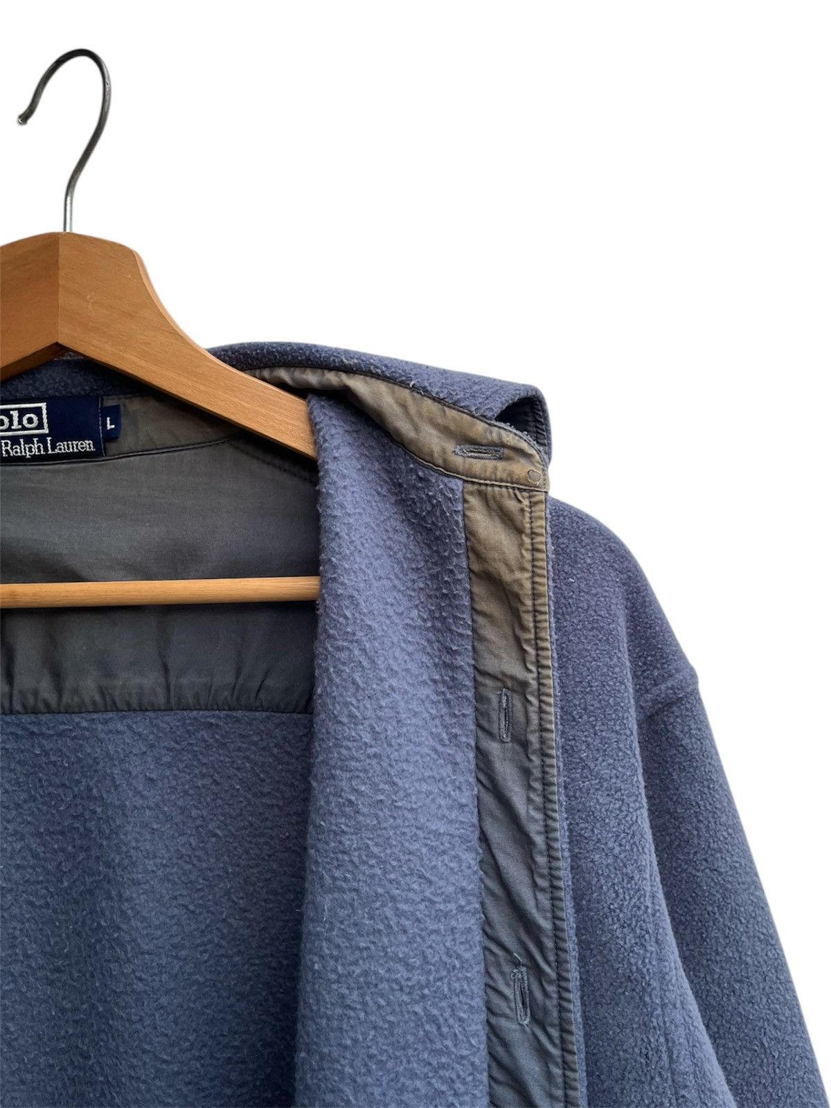 Polo Ralph Lauren × Ralph Lauren Polo Ralph Lauren Fleece Button Up Shirt Size US L / EU 52-54 / 3 - 8 Thumbnail