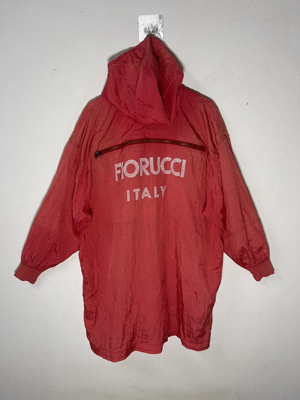 Fiorucci Vintage Fiorucci Nylon Anorak or Parka Jacket Size US XXL / EU 58 / 5 - 11 Thumbnail