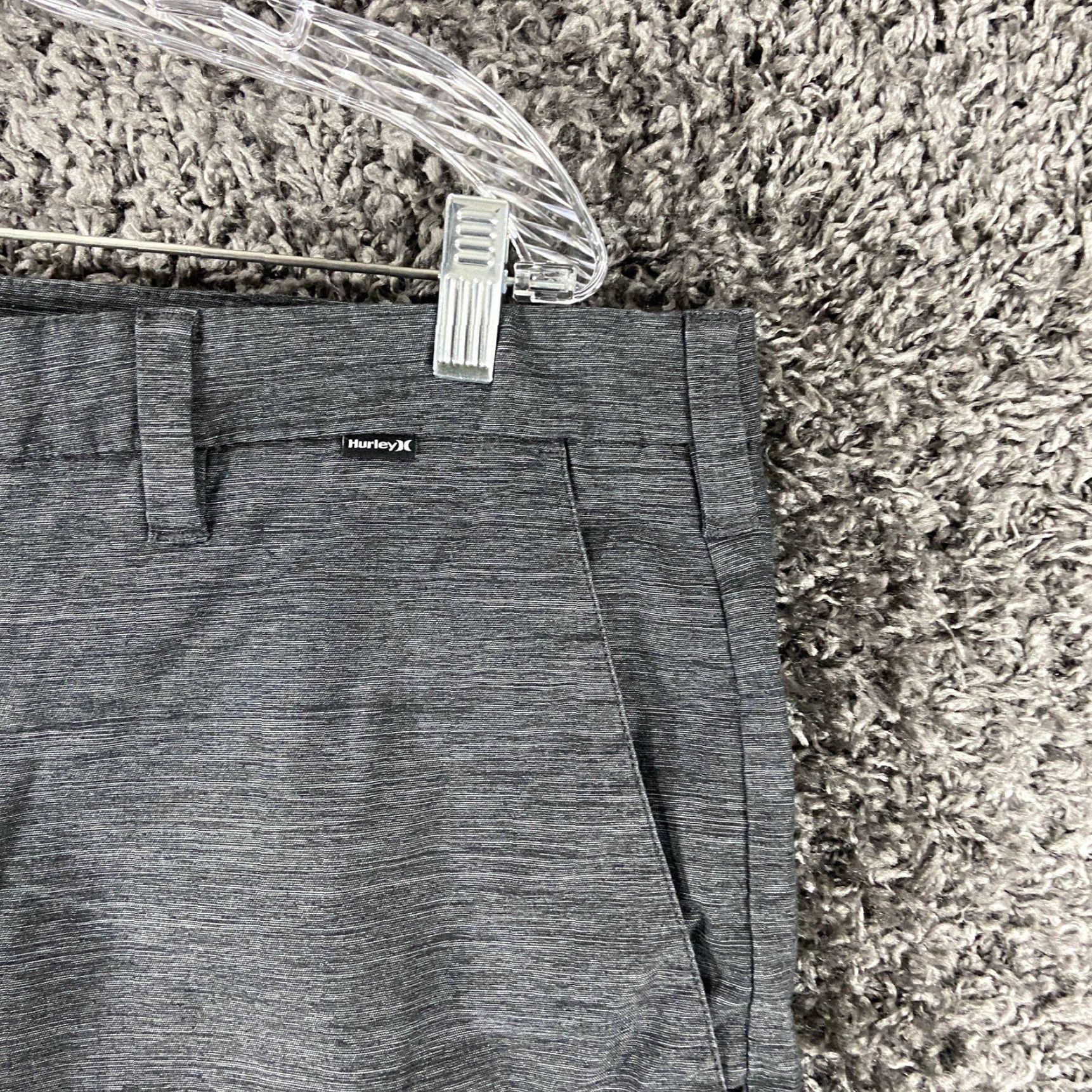 Hurley Hurley Gray Heathered Shorts Men’s 36 Size US 36 / EU 52 - 3 Thumbnail