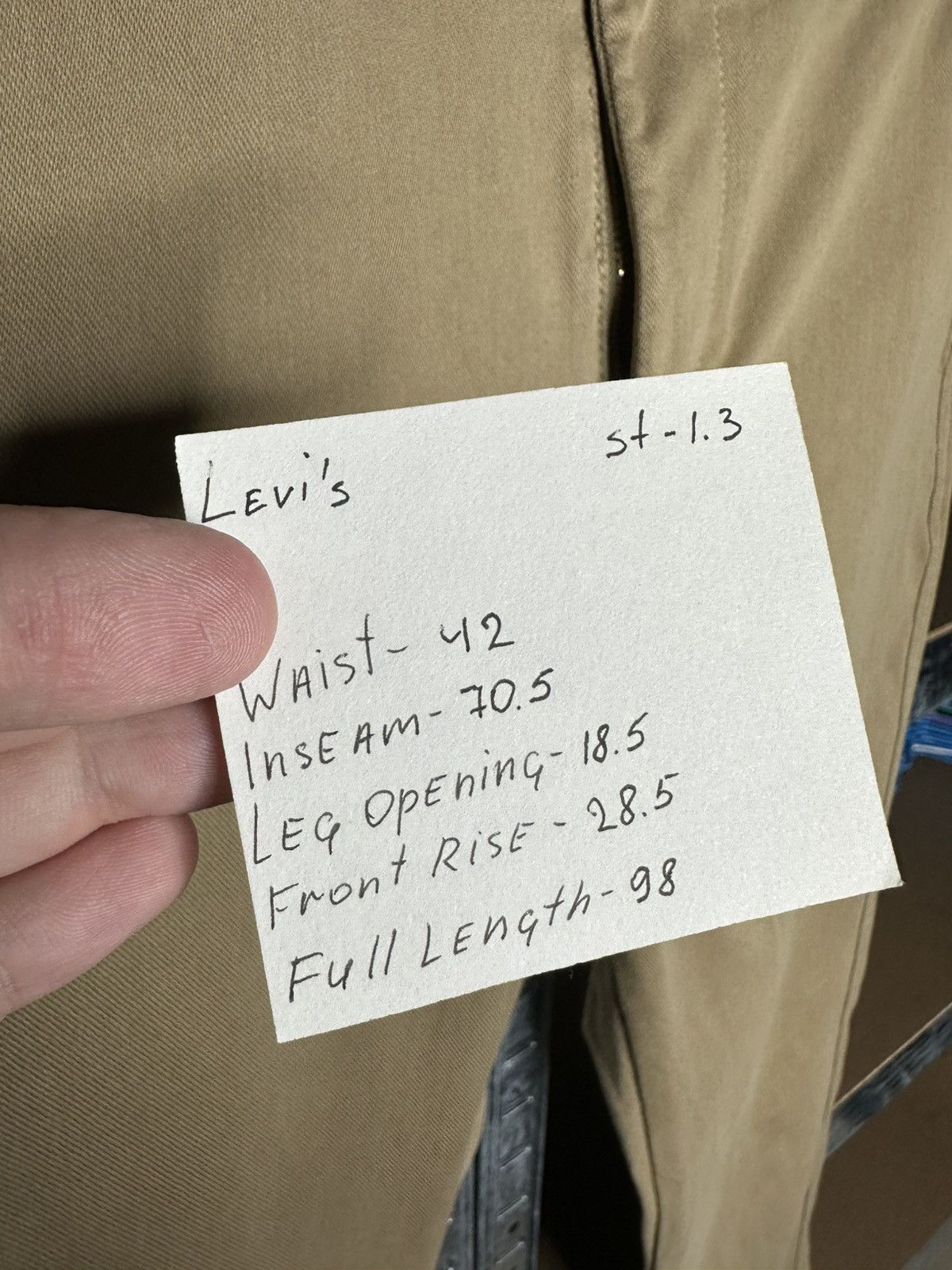 Levi's Levi’s Premium Chino Pants Size W30 L30 Size US 30 / EU 46 - 7 Thumbnail