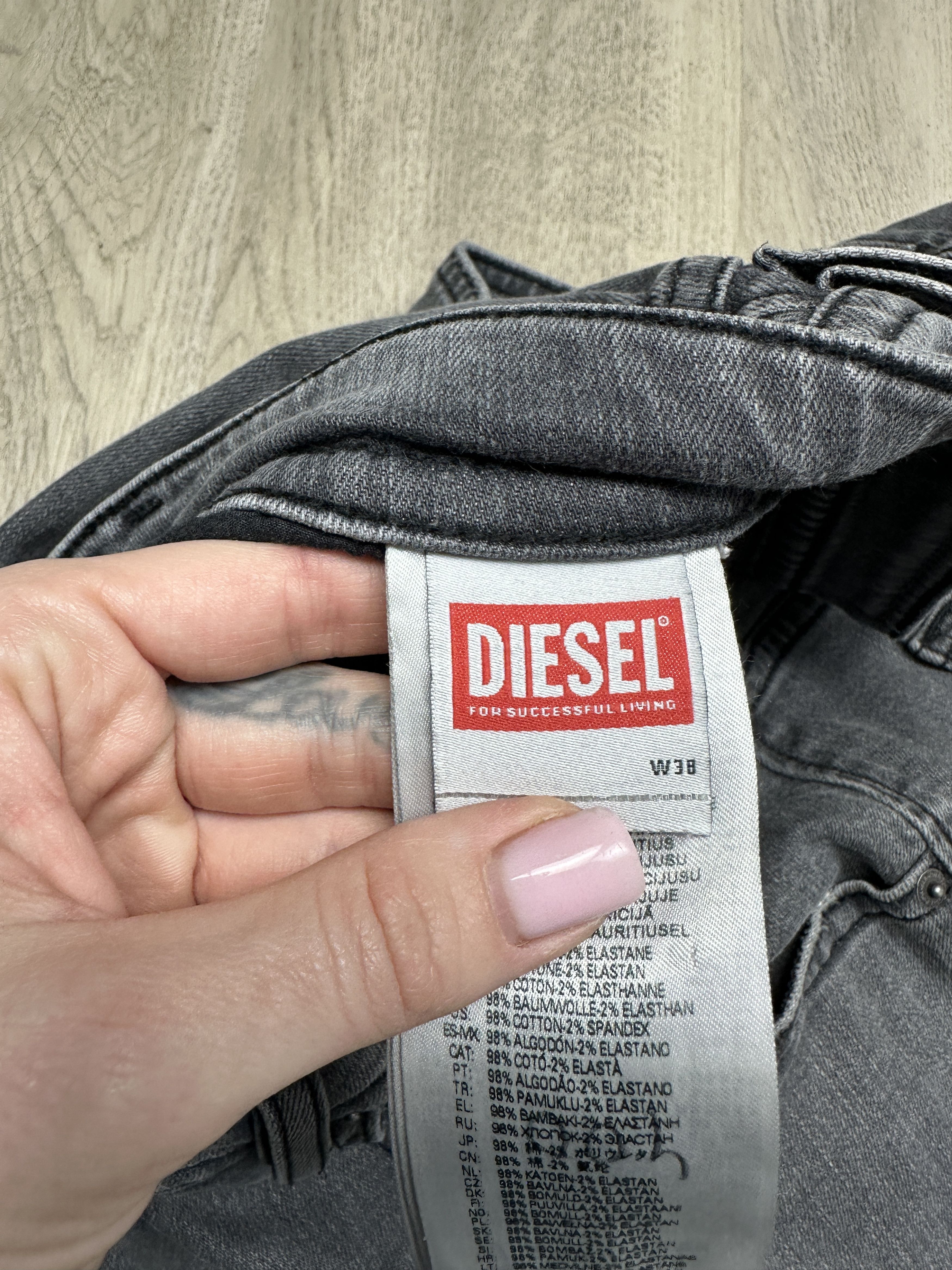 Diesel Diesel Buster Mens Denim Pants Jeans Size US 38 / EU 54 - 5 Thumbnail