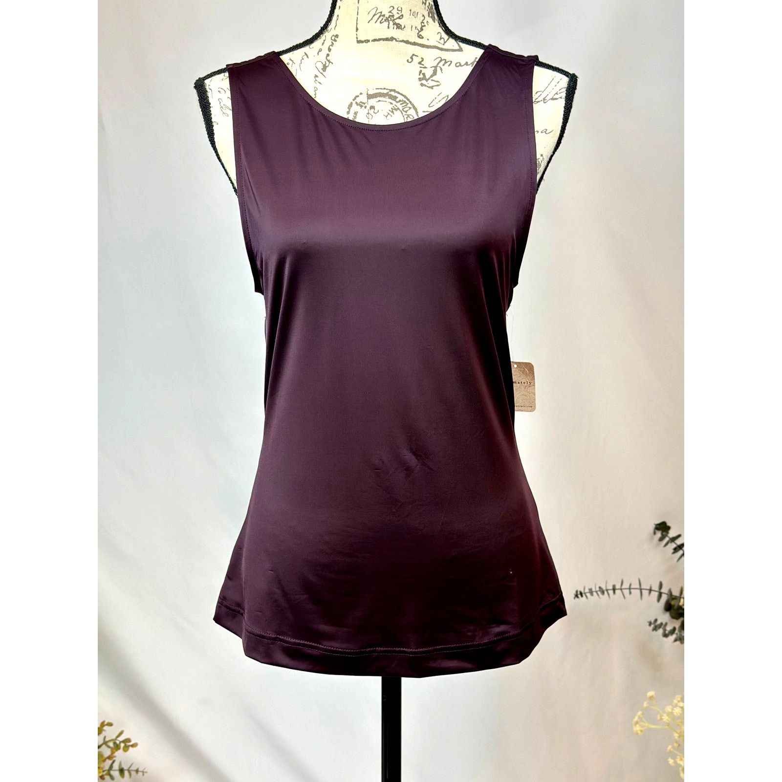 Free People Free People Take You There Open Back Cami Wine M Size M / US 6-8 / IT 42-44 - 7 Thumbnail
