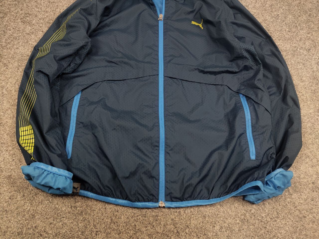 Puma Vintage Puma Light Zip Windbreaker Hoodie Jacket Y2K Style Size US M / EU 48-50 / 2 - 5 Thumbnail