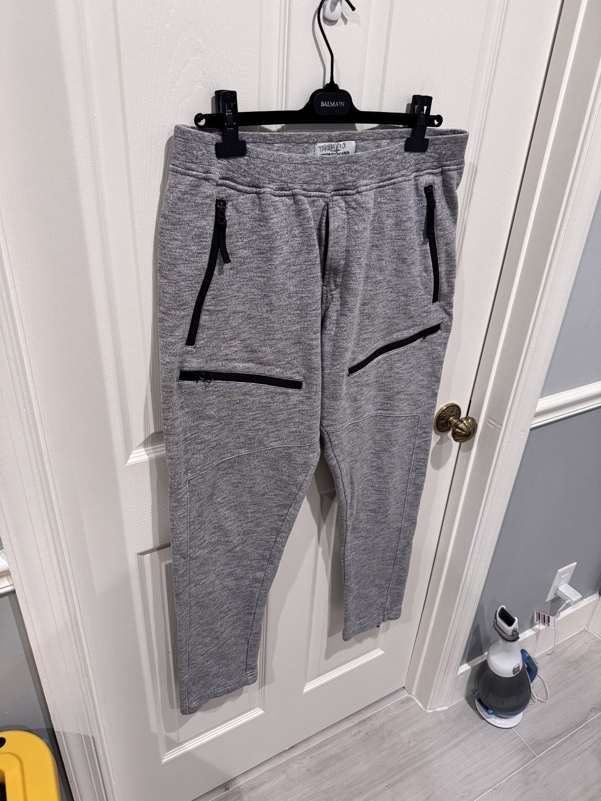 Stone Island Stone Island Grey Patch Program Sweatpants Size L fits 32-36 Size US 34 / EU 50 - 2 Thumbnail