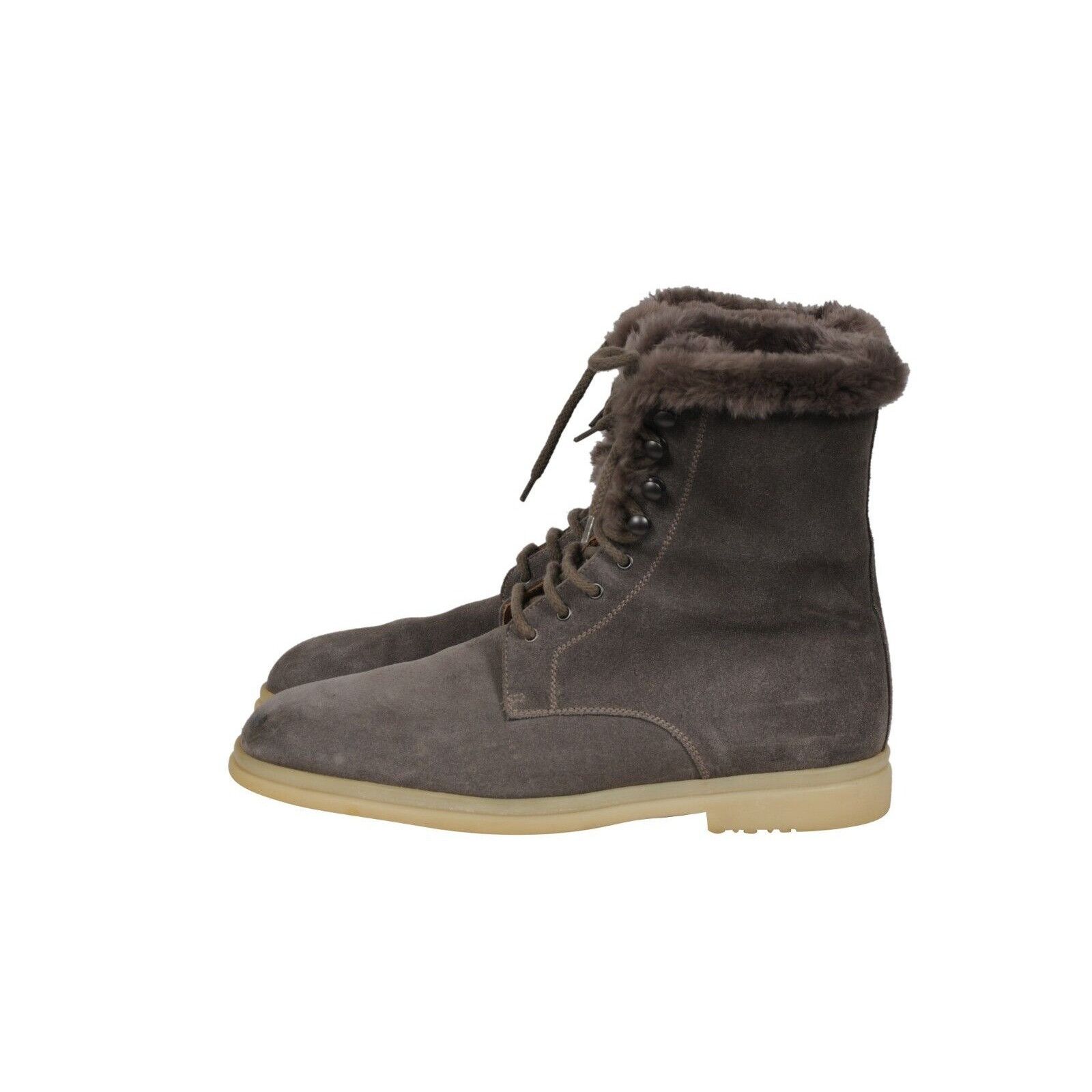 Loro Piana Snow Dream Beaver Fur Lined Boots - 02161 Size US 8 / EU 41 - 4 Thumbnail