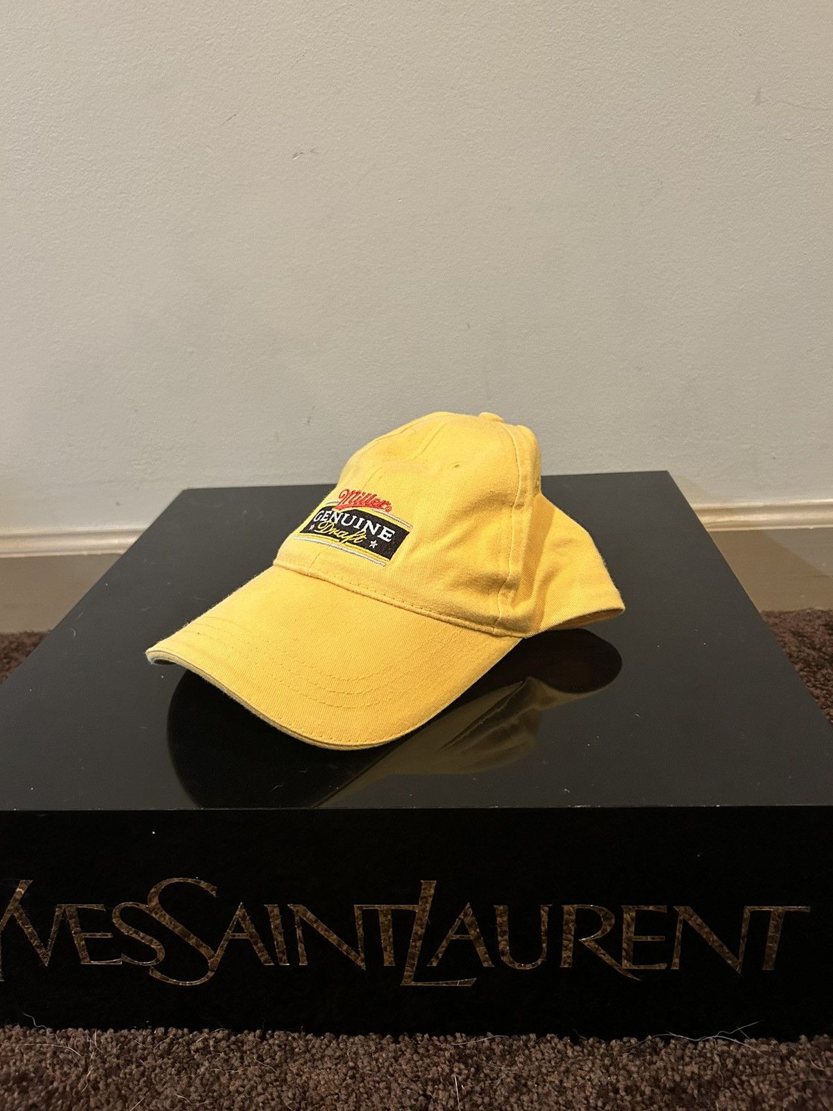 Designer × Vintage Miller Genuine Draft beer hat Size ONE SIZE - 2 Thumbnail