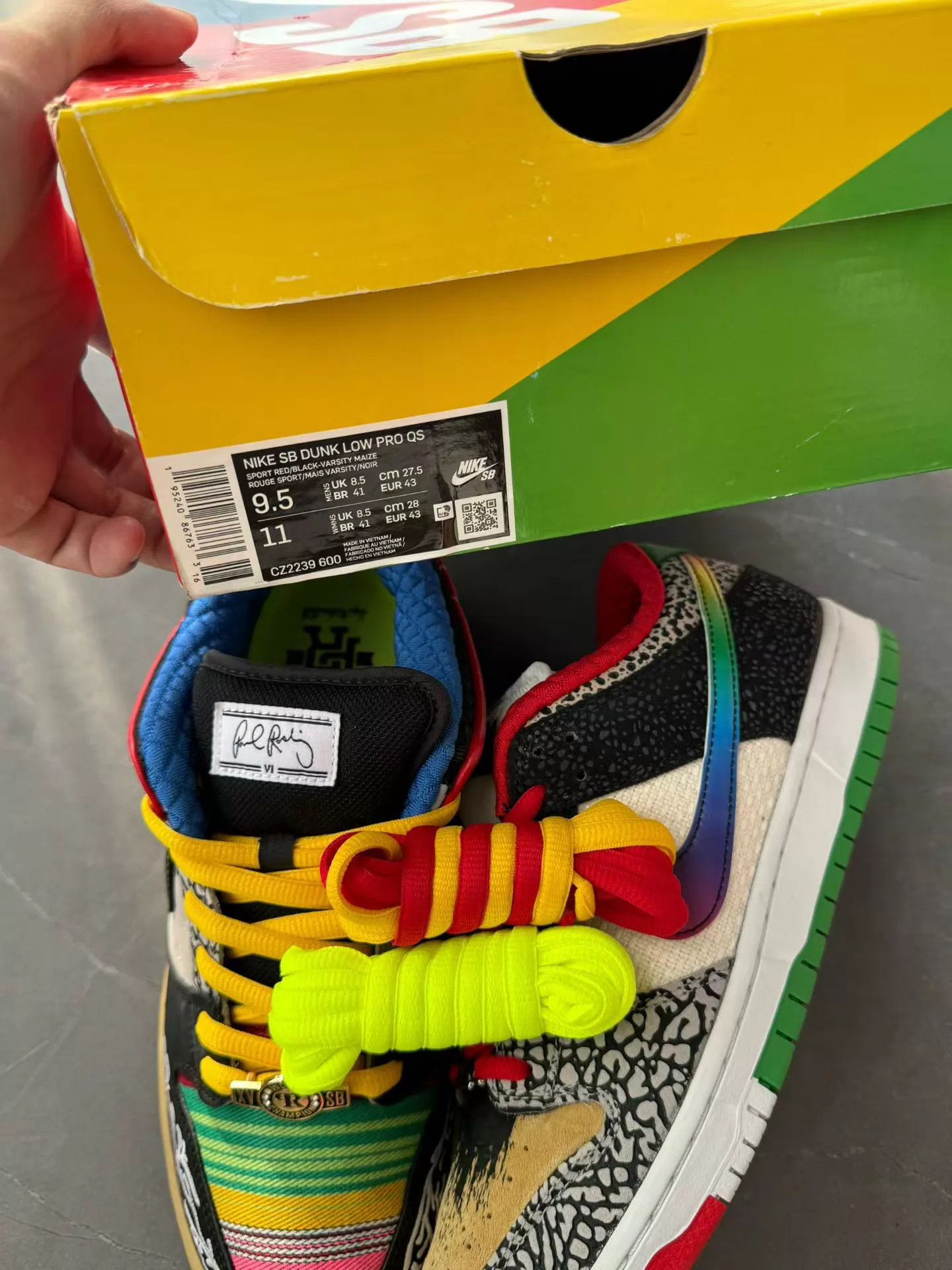 Nike Nike Dunk SB What The Paul Panda 43 Mint Size US 10 / EU 43 - 8 Thumbnail
