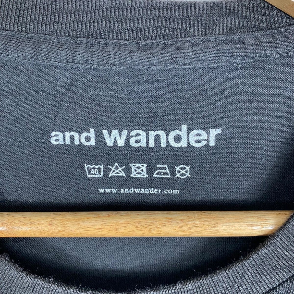 And Wander AND WANDER Hiker Graphic Tee Shirt Size 4 Size US M / EU 48-50 / 2 - 6 Thumbnail