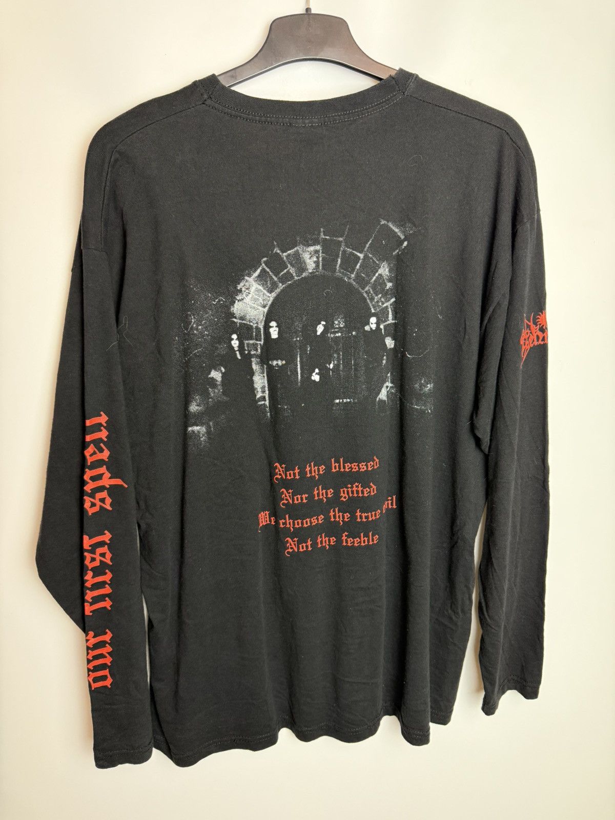 Band Tees Gehenna first spell black metal emperor marduk mayhem burzum Size US XL / EU 56 / 4 - 2 Thumbnail