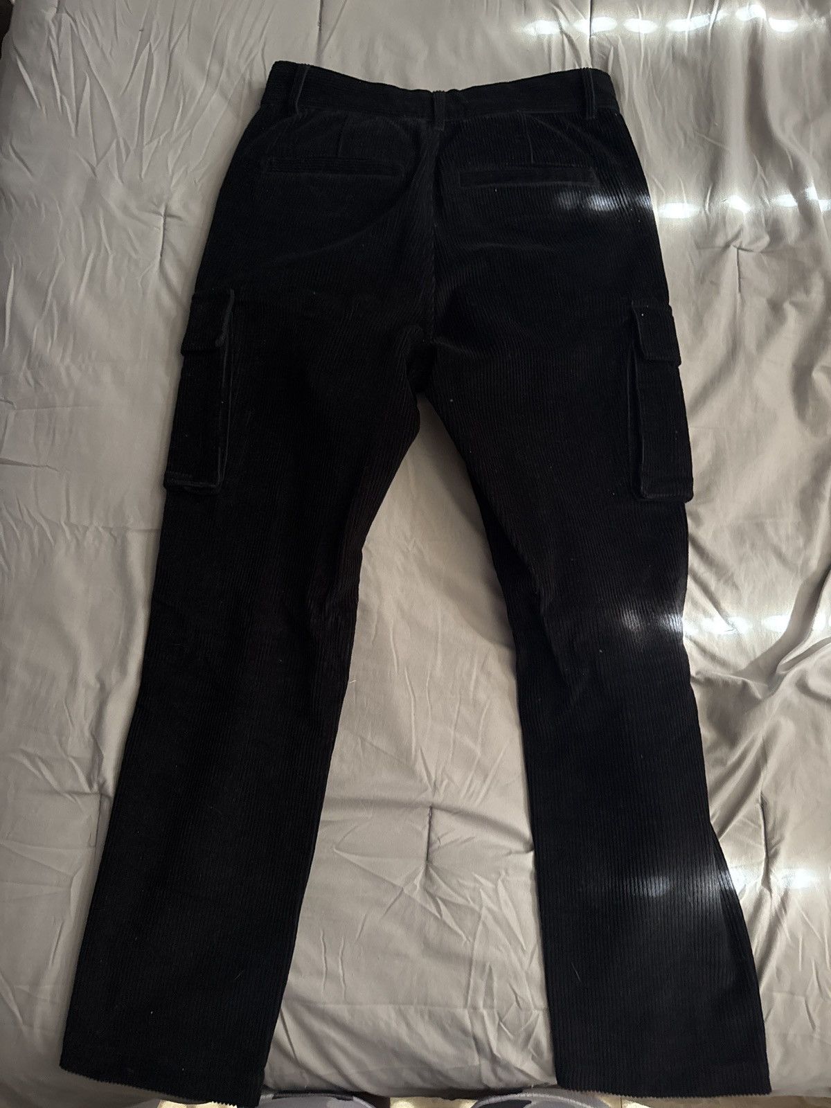 October's Very Own OVO BLACK CORDUROY PANTS Size US 30 / EU 46 - 2 Thumbnail