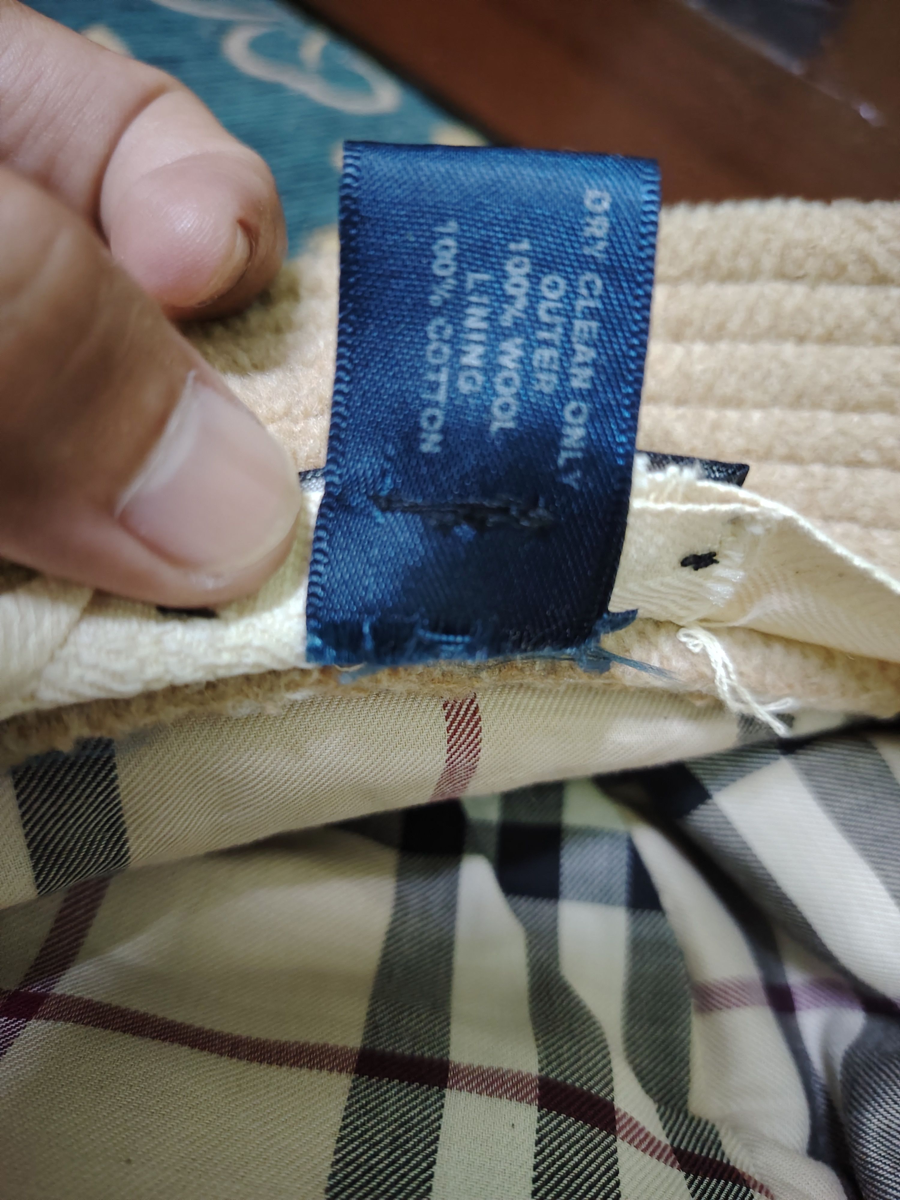 Burberry Vintage Burberry London Wool Fedora Hat Cap England Size ONE SIZE - 8 Thumbnail