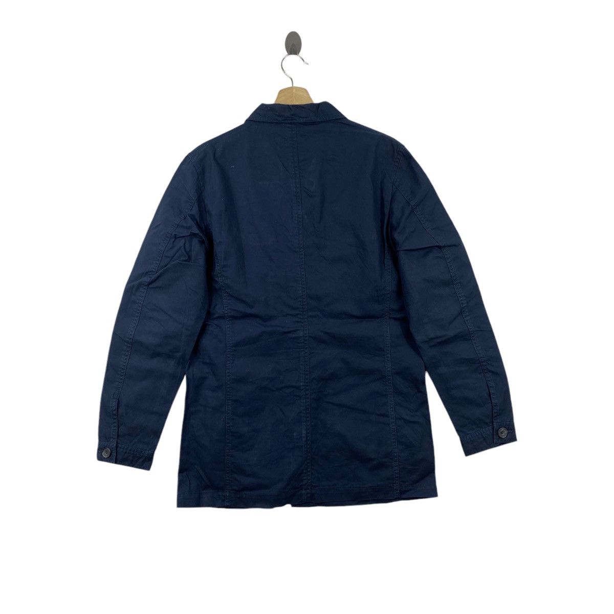 Japanese Brand TKMIXPICE Japanese Brand Button Up Blue Navy Coat Size US M / EU 48-50 / 2 - 3 Thumbnail