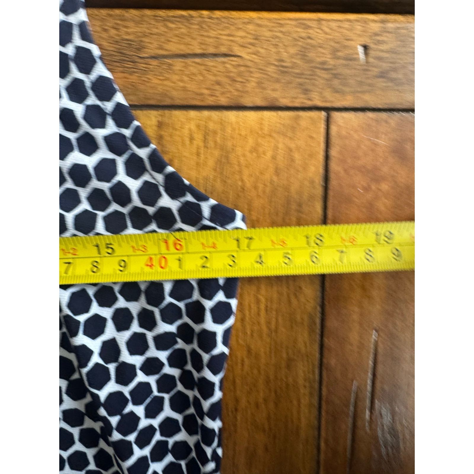 Banana Republic Banana Republic Navy White Print Sleeveless Dress Small Size S / US 4 / IT 40 - 7 Thumbnail