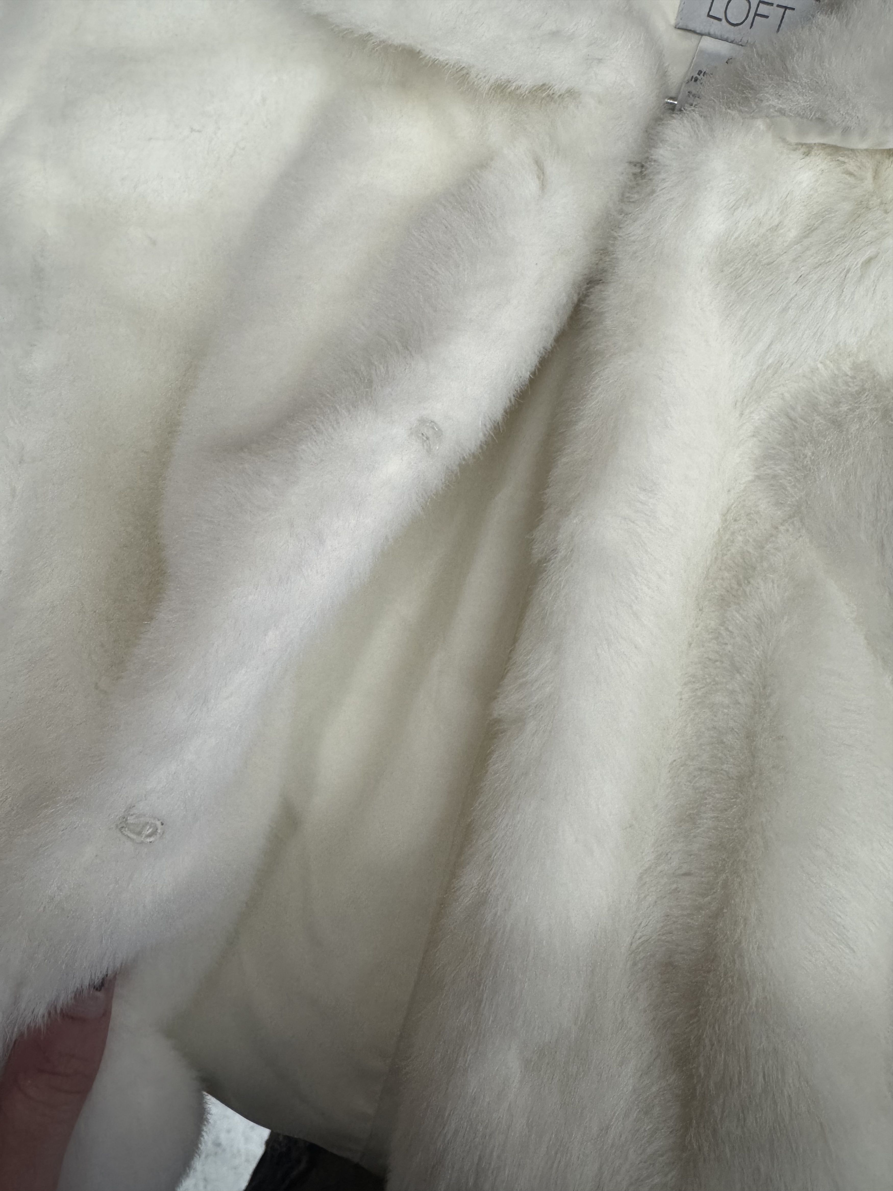 Ann Taylor Vintage Fur Coat Size M / US 6-8 / IT 42-44 - 3 Thumbnail