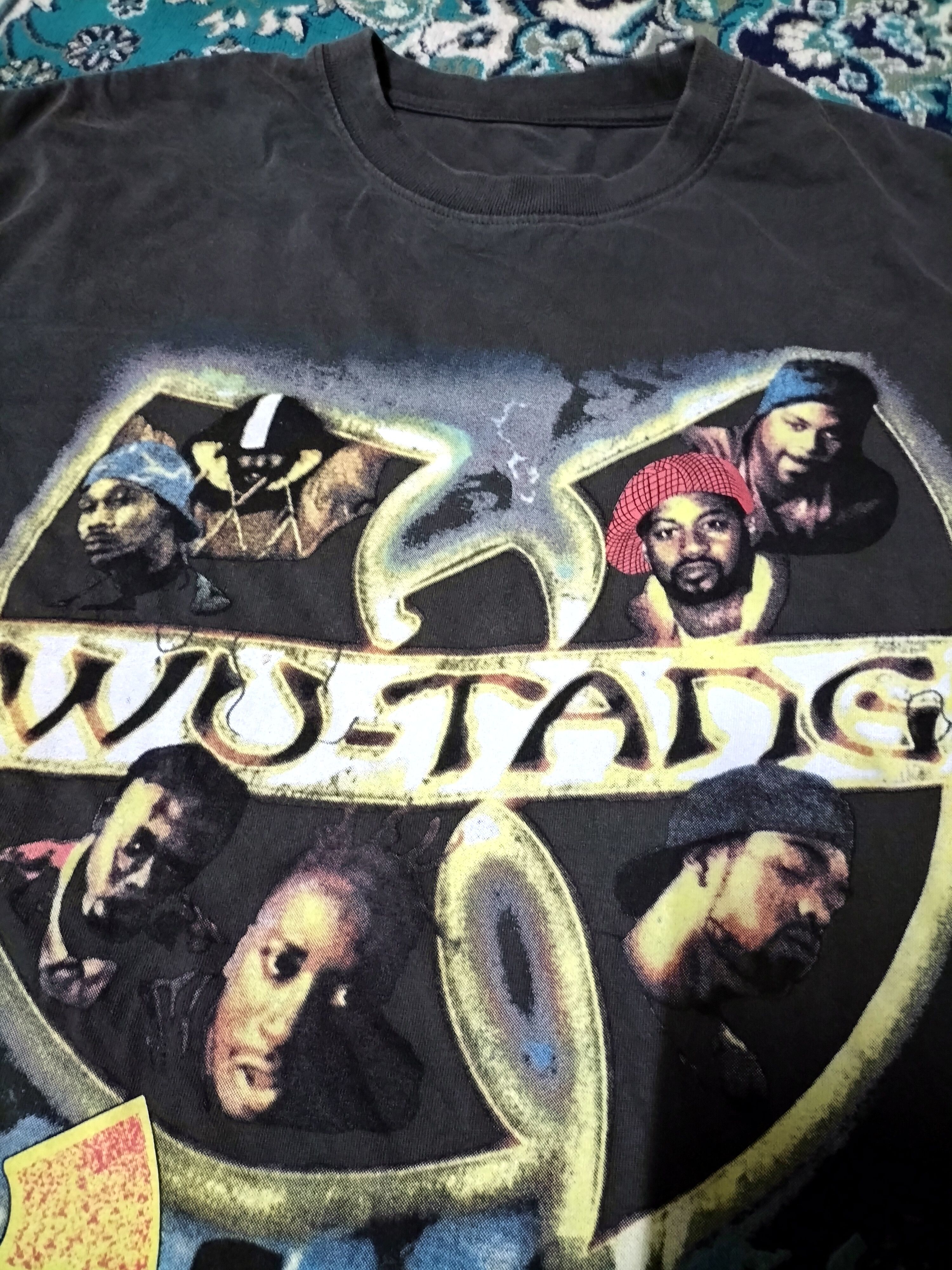 Rap Tees Vintage Wu-Tang Clan kill the Army RARE raptees Boot leg Size US XL / EU 56 / 4 - 4 Thumbnail