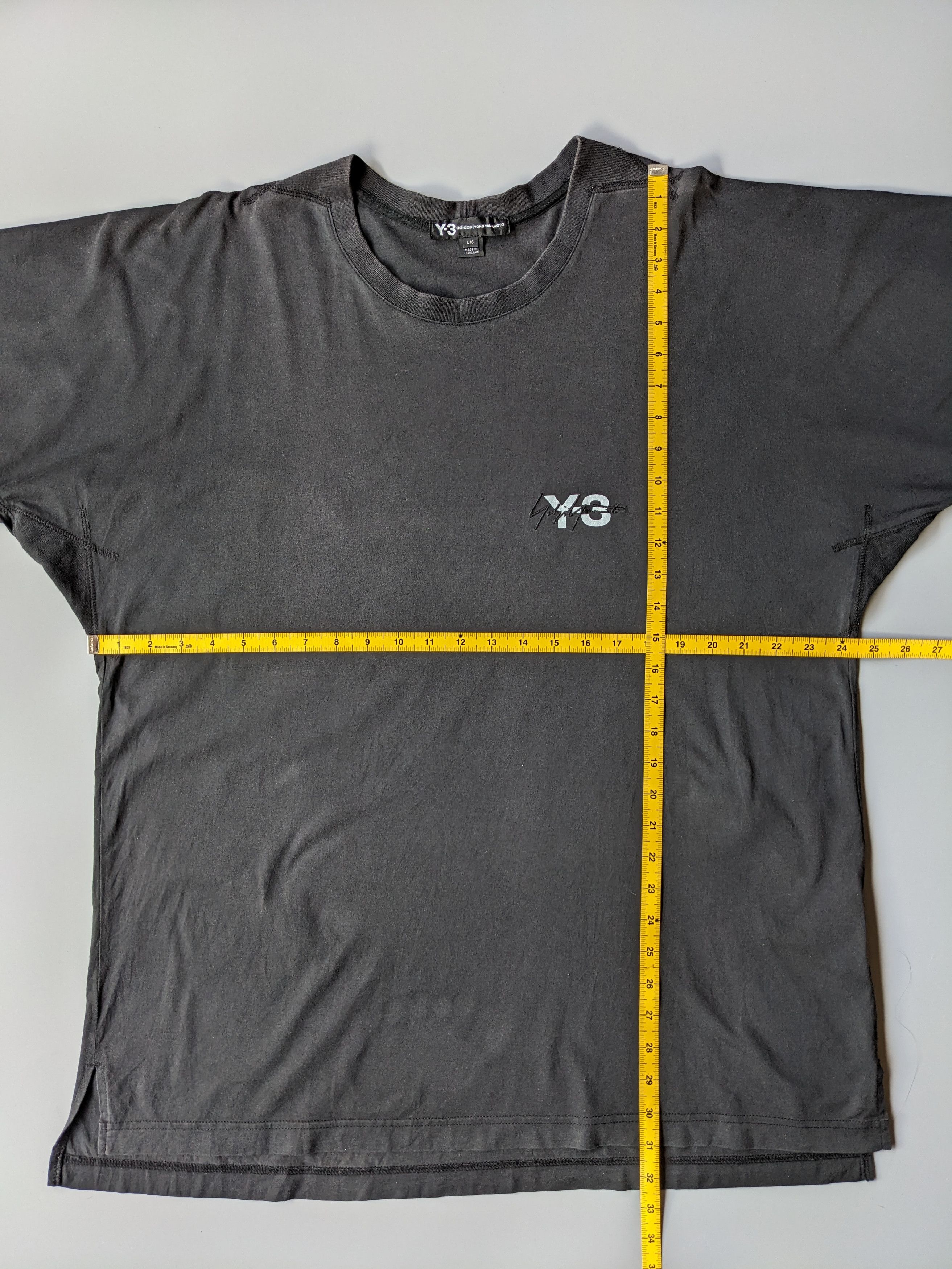 Adidas × Y's Yohji Yamamoto X Adidas Y-3 shirt Size US L / EU 52-54 / 3 - 5 Thumbnail