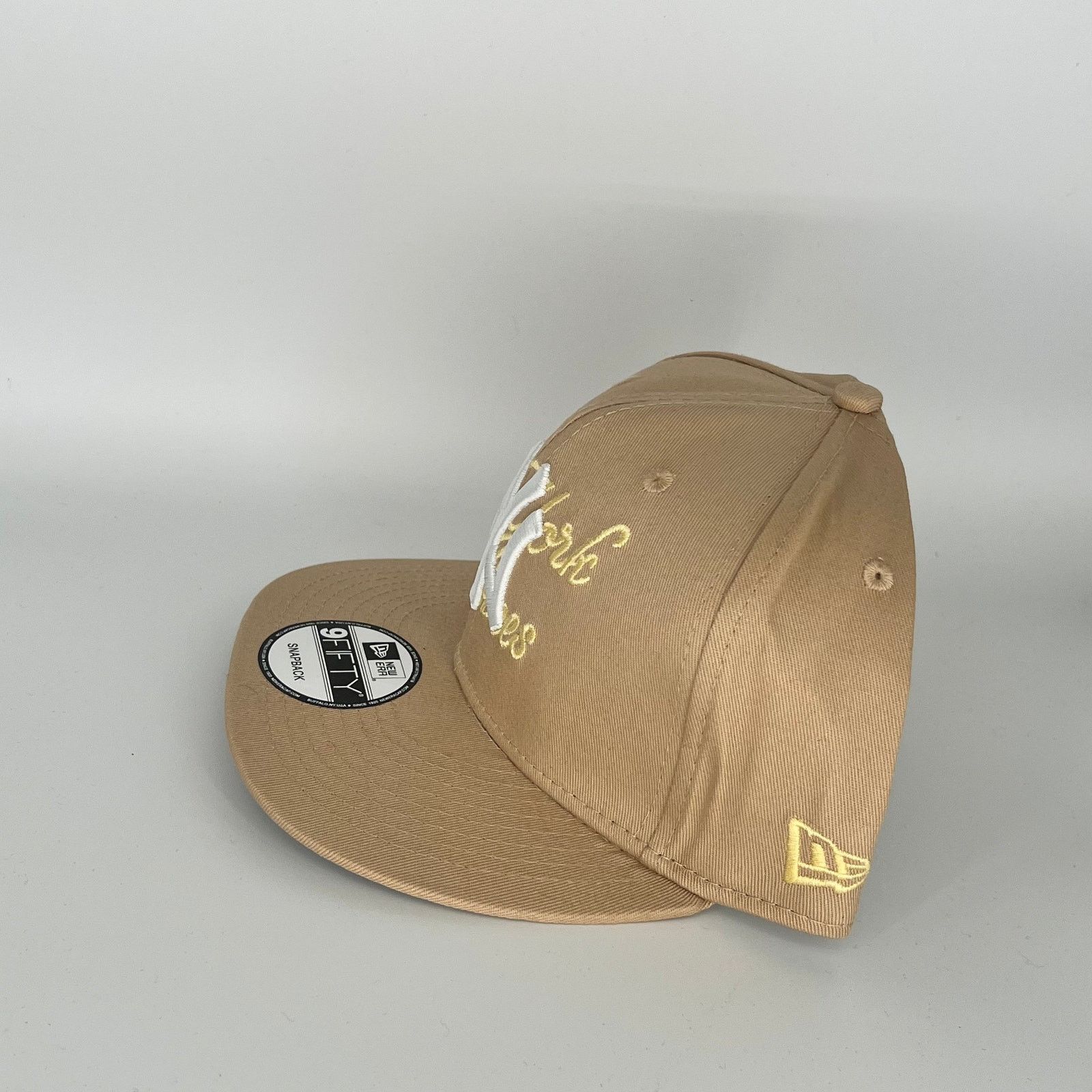 New Era Brown New York Yankees NY Overlap Side Patch New Era 9Fifty Size ONE SIZE - 2 Thumbnail