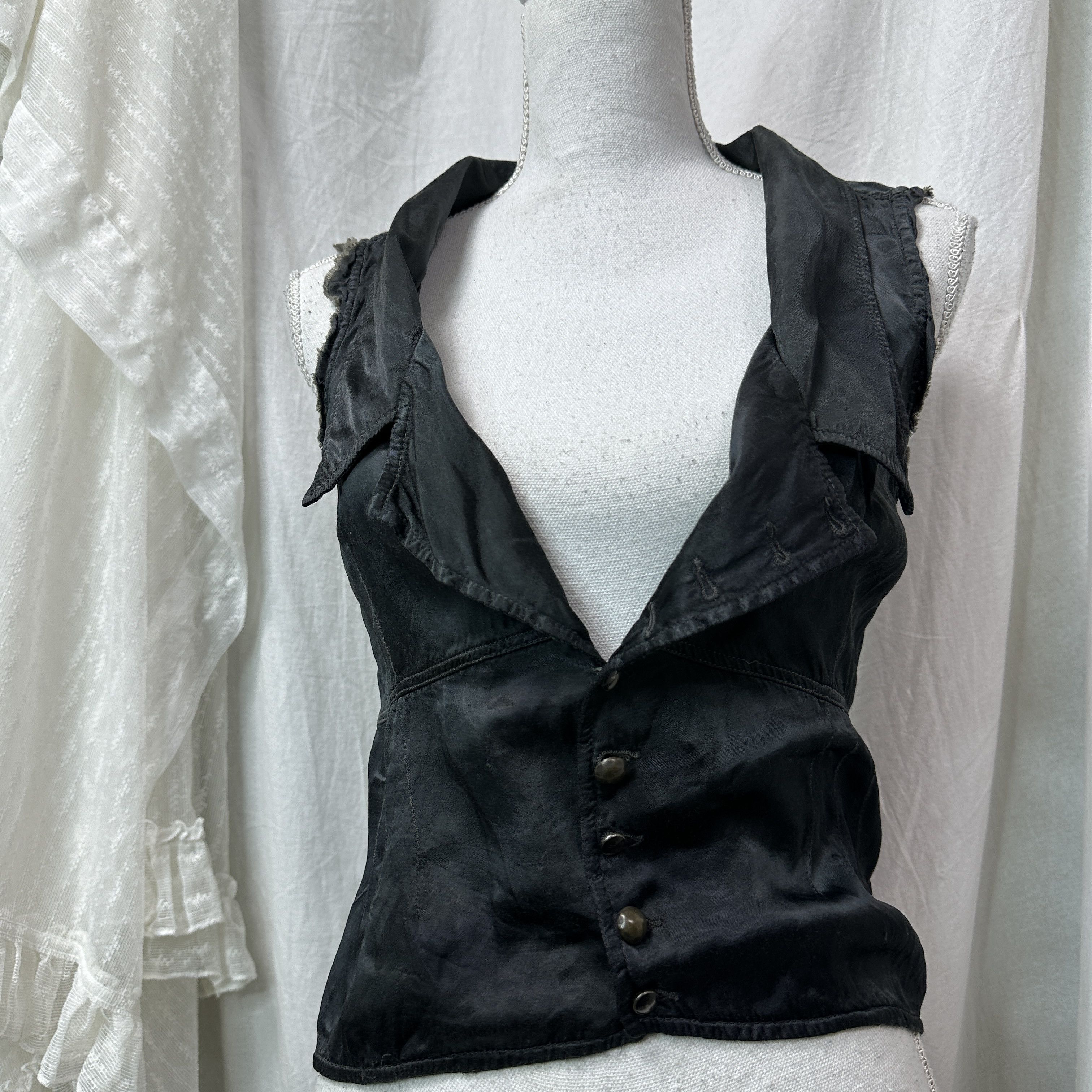 Diesel Vintage Grunge Buttoned Diesel Buttoned Corset Top Y2K Size M / US 6-8 / IT 42-44 - 2 Thumbnail