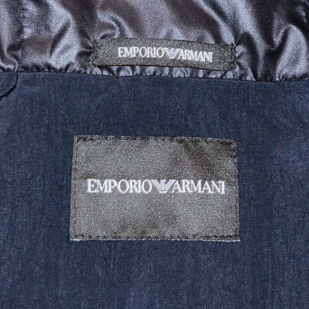 Emporio Armani $1500 EMPORIO ARMANI 100% Virgin wool 100% wind jacket Size US L / EU 52-54 / 3 - 8 Thumbnail