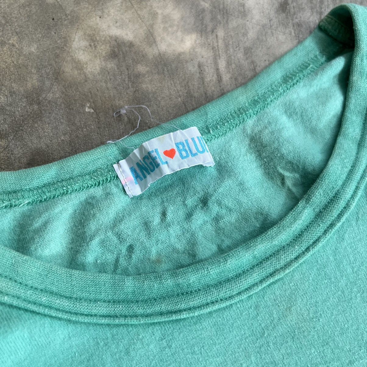 Angel Blue Vintage Y2K Angel Love Blue Long Sleeve Shirt Size L / US 10 / IT 46 - 5 Thumbnail