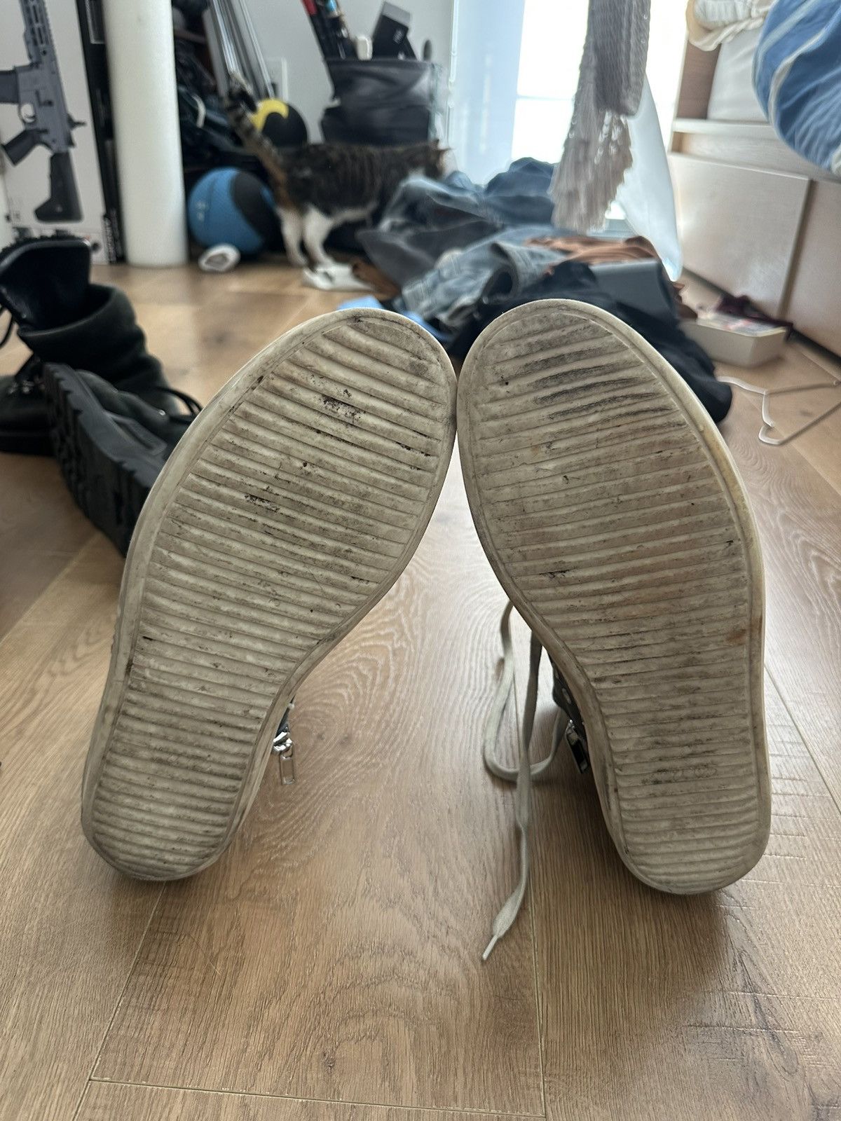Rick Owens Rick owen ramones Size US 12 / EU 45 - 6 Thumbnail